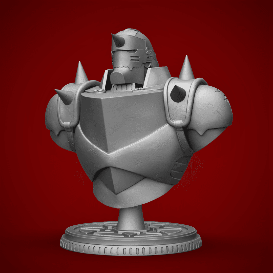 Alphonse Elric Bust (Fullmetal Alchemist: Brotherhood) 3d model