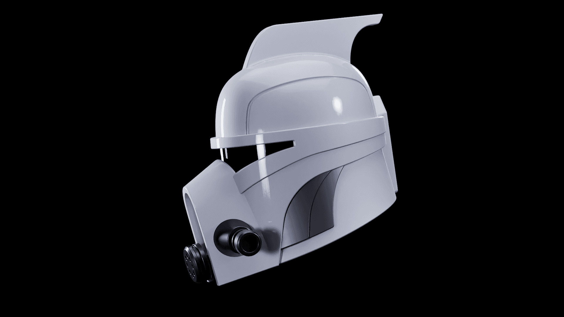 Scuba Clone trooper helmet 3d model