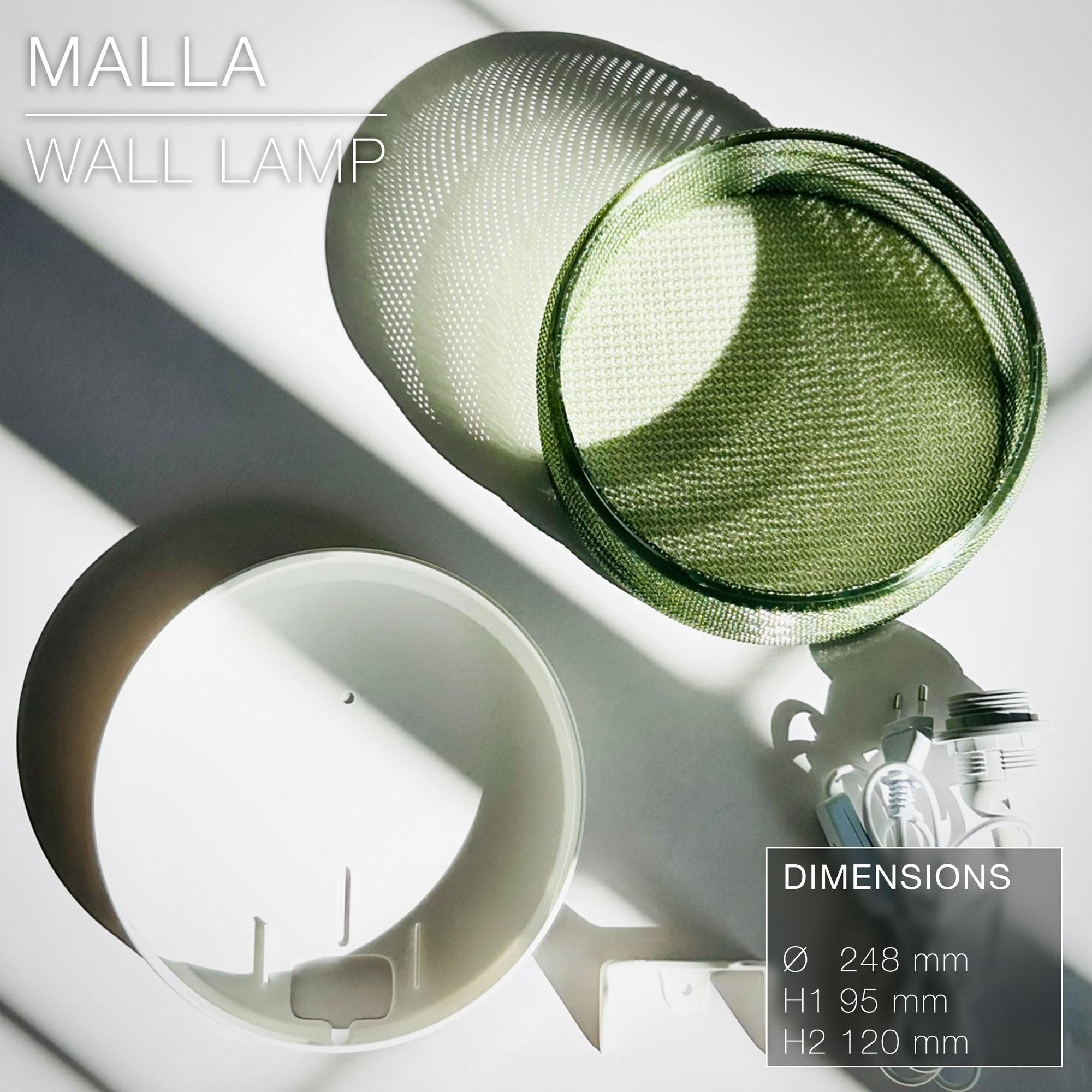 MALLA  |  Woven Wall Lamp E14/26/27 3d model