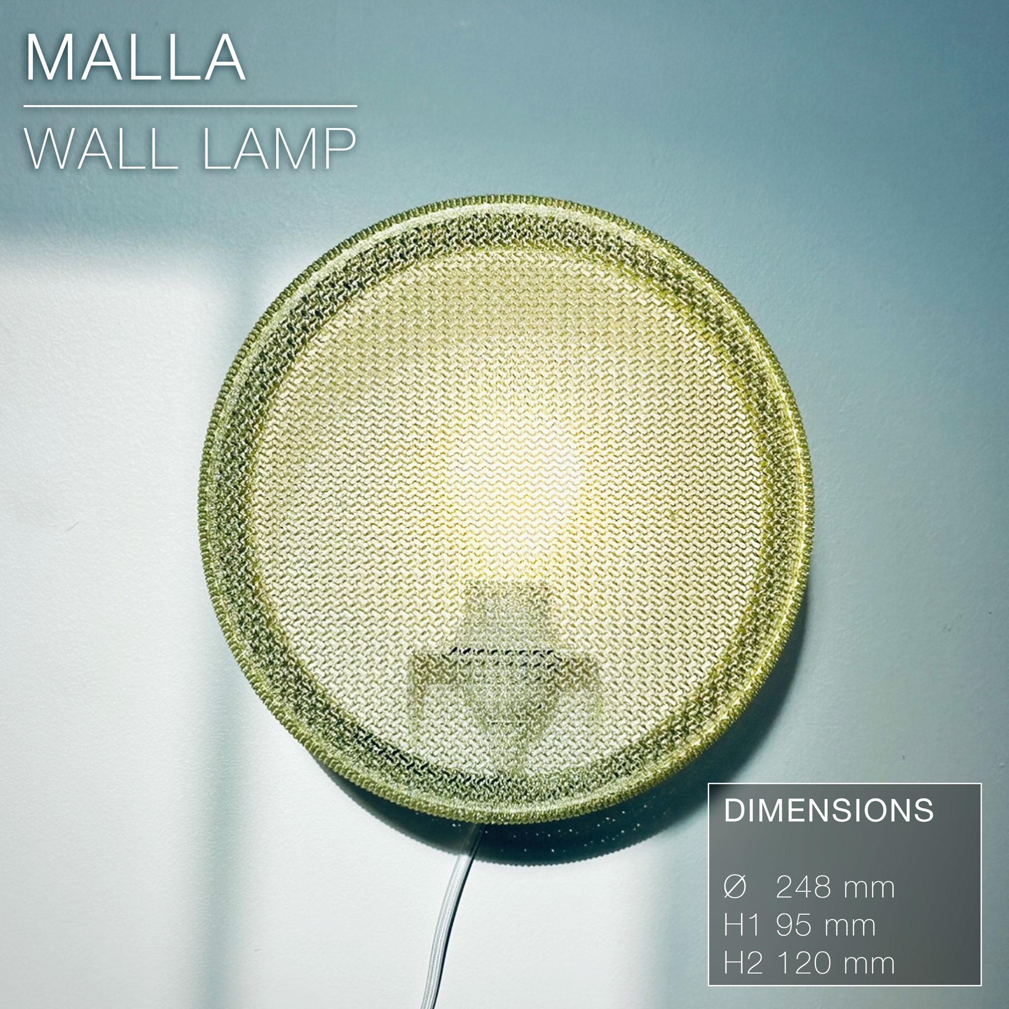 MALLA  |  Woven Wall Lamp E14/26/27 3d model