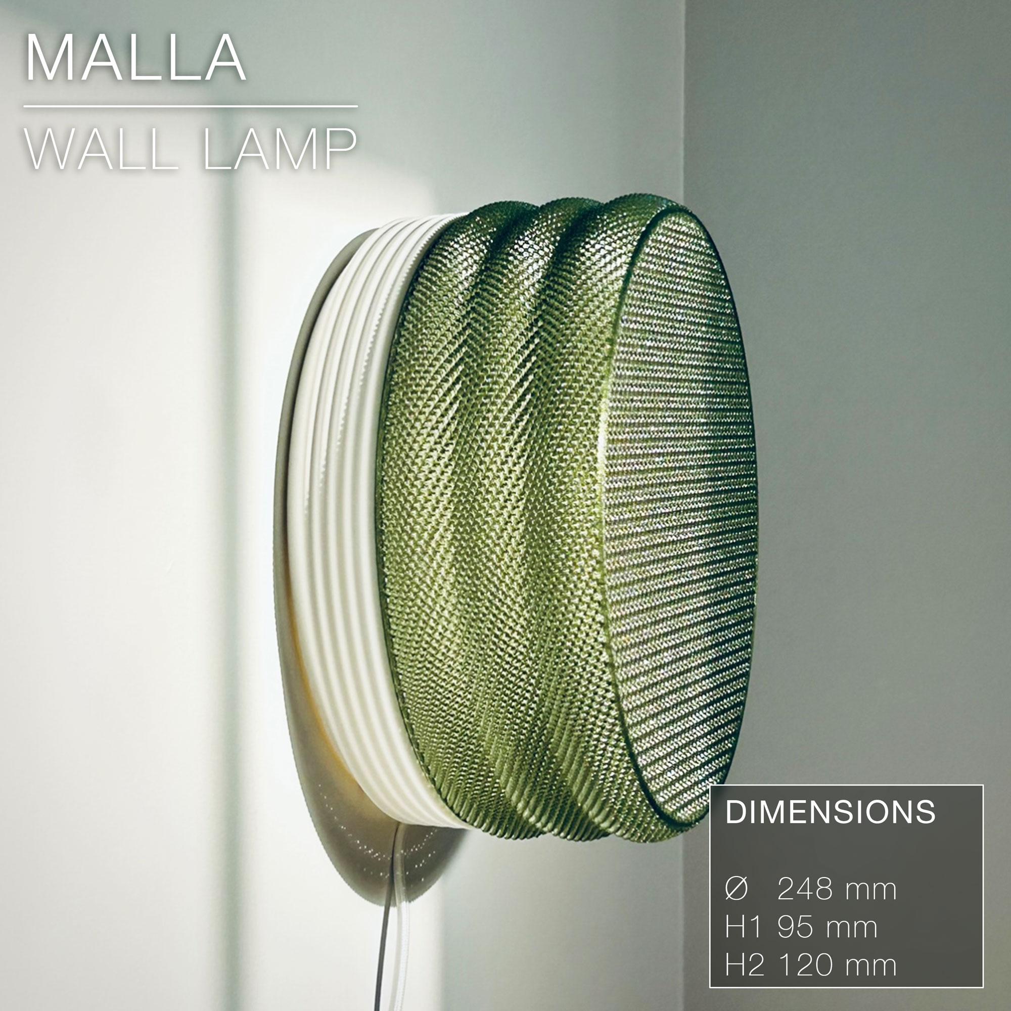 MALLA  |  Woven Wall Lamp E14/26/27 3d model