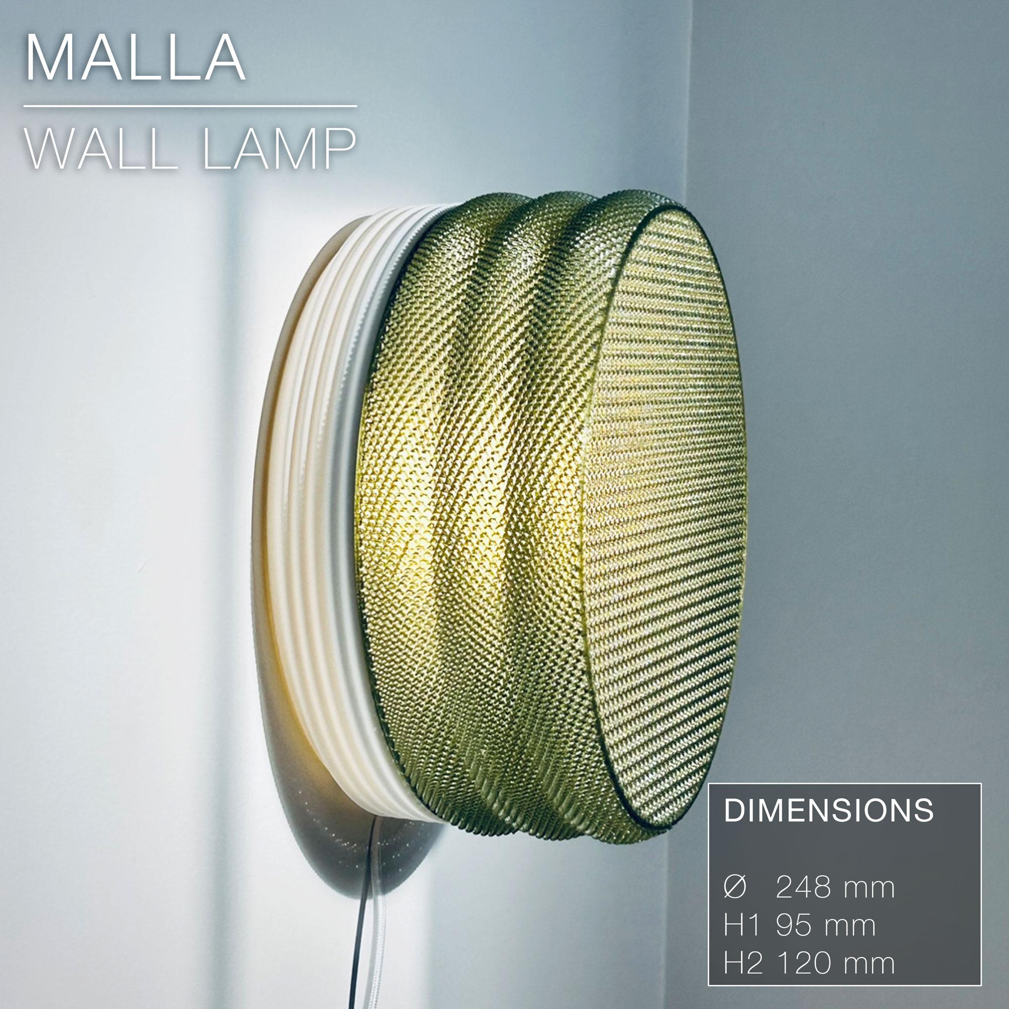 MALLA  |  Woven Wall Lamp E14/26/27 3d model