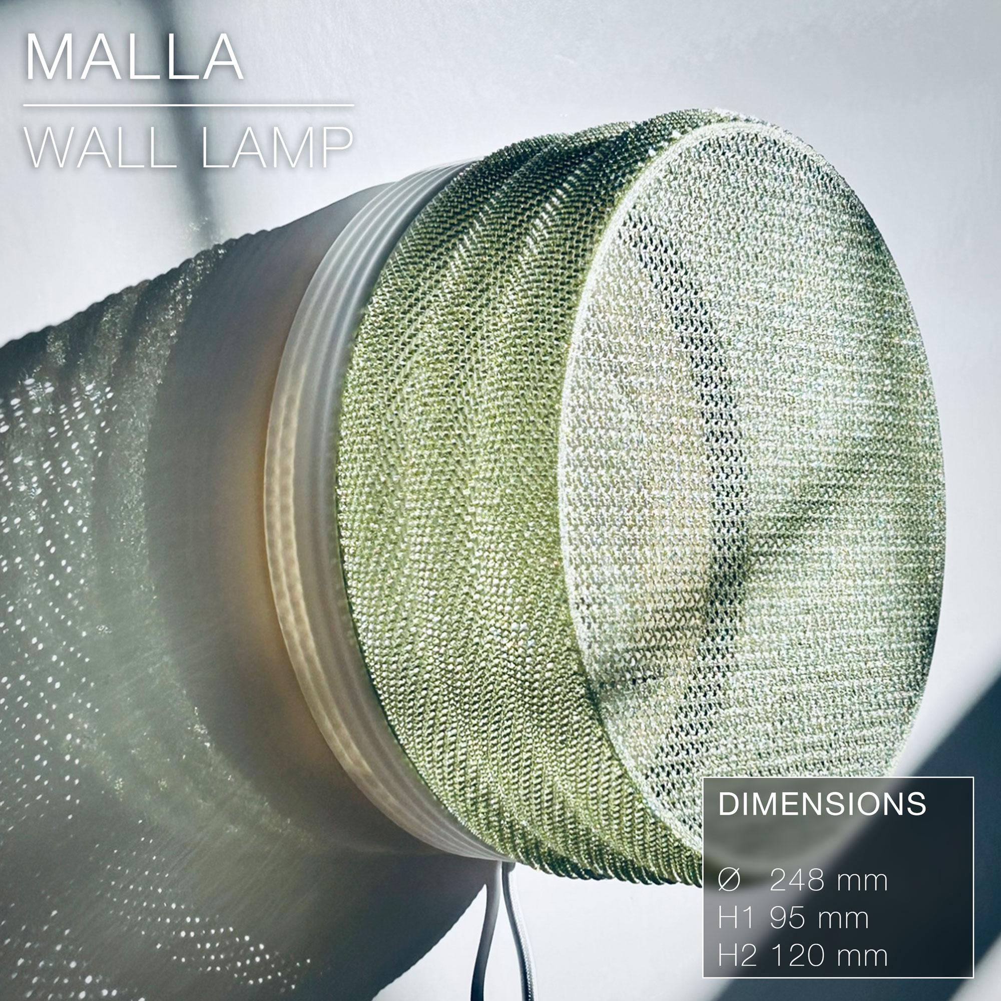 MALLA  |  Woven Wall Lamp E14/26/27 3d model