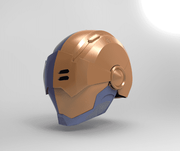 Deathstroke Concept Helmet 3d model