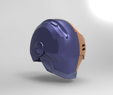 Deathstroke Concept Helmet 3d model