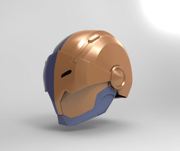 Deathstroke Concept Helmet 3d model