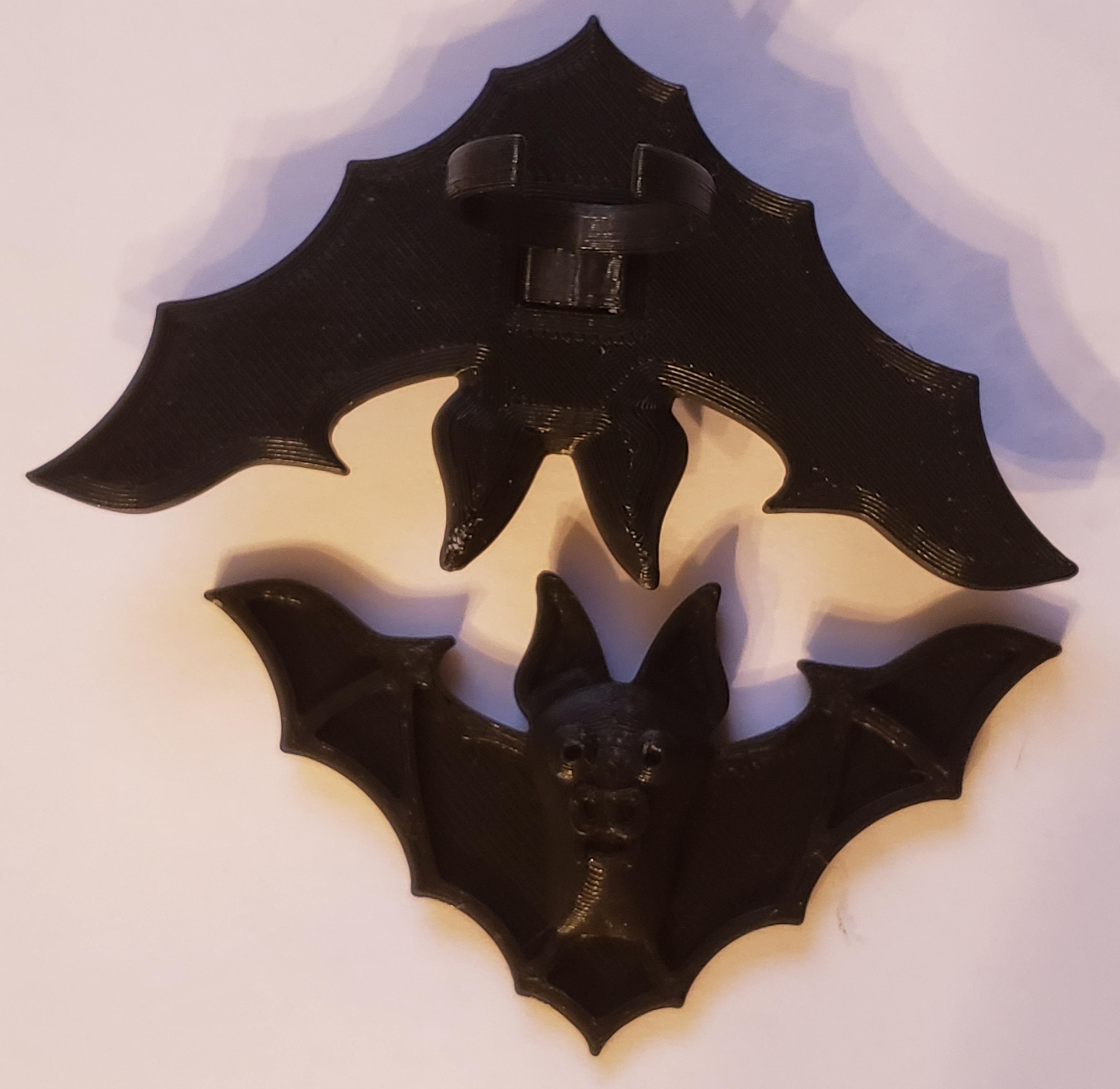 Bat Rings For Halloween 3d model