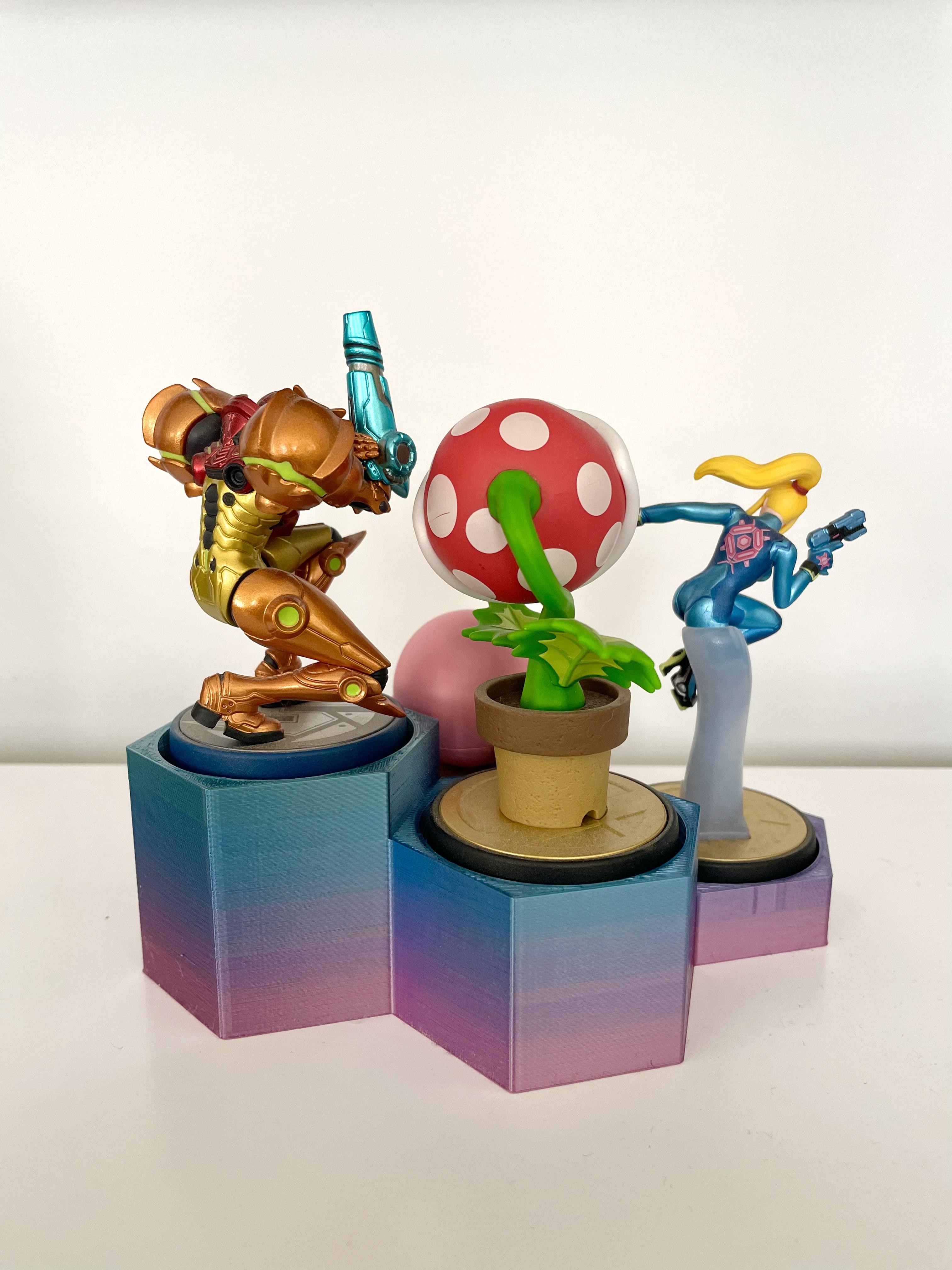 Amiibo Modular Display Base 3d model