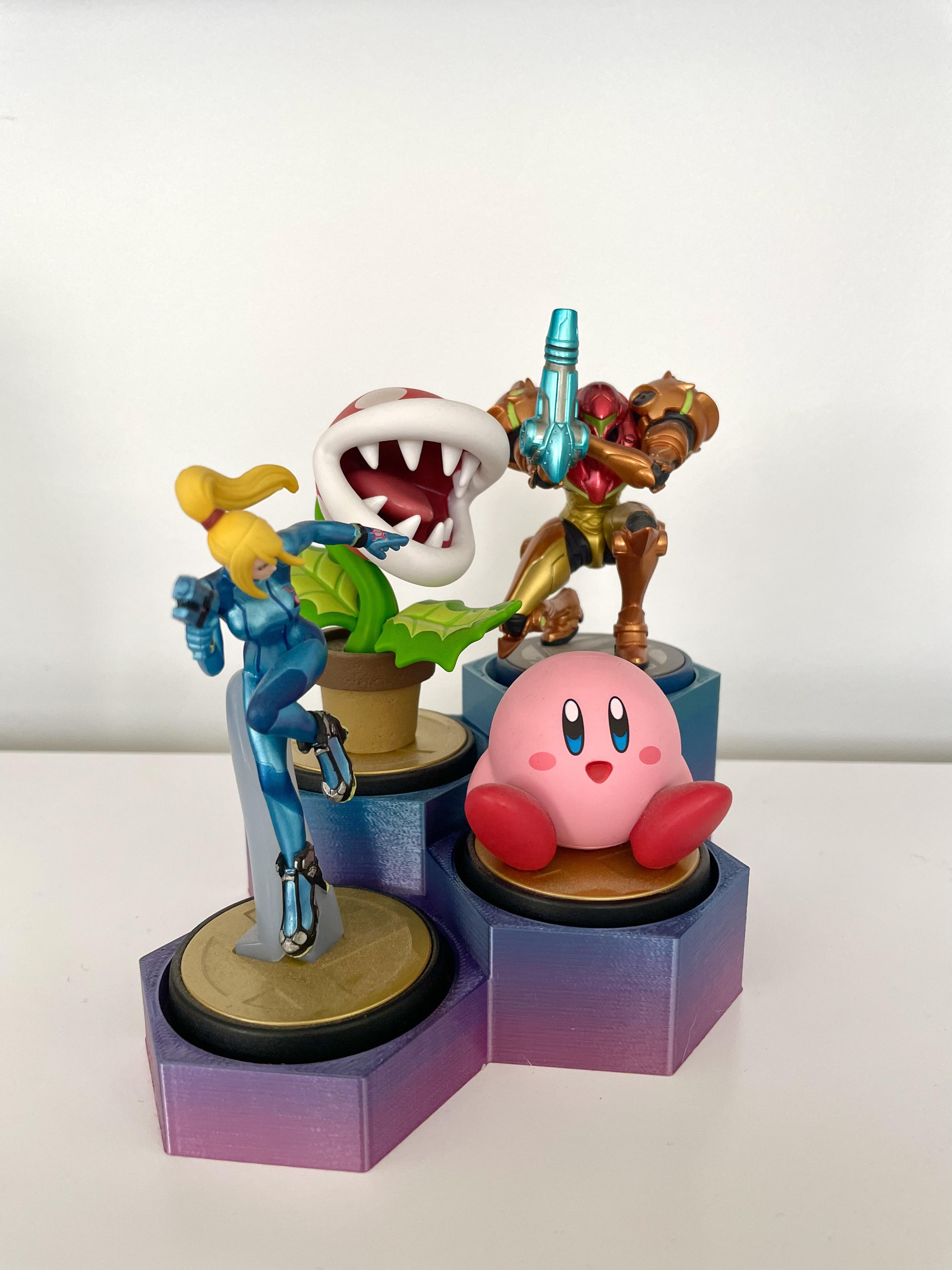 Amiibo Modular Display Base 3d model