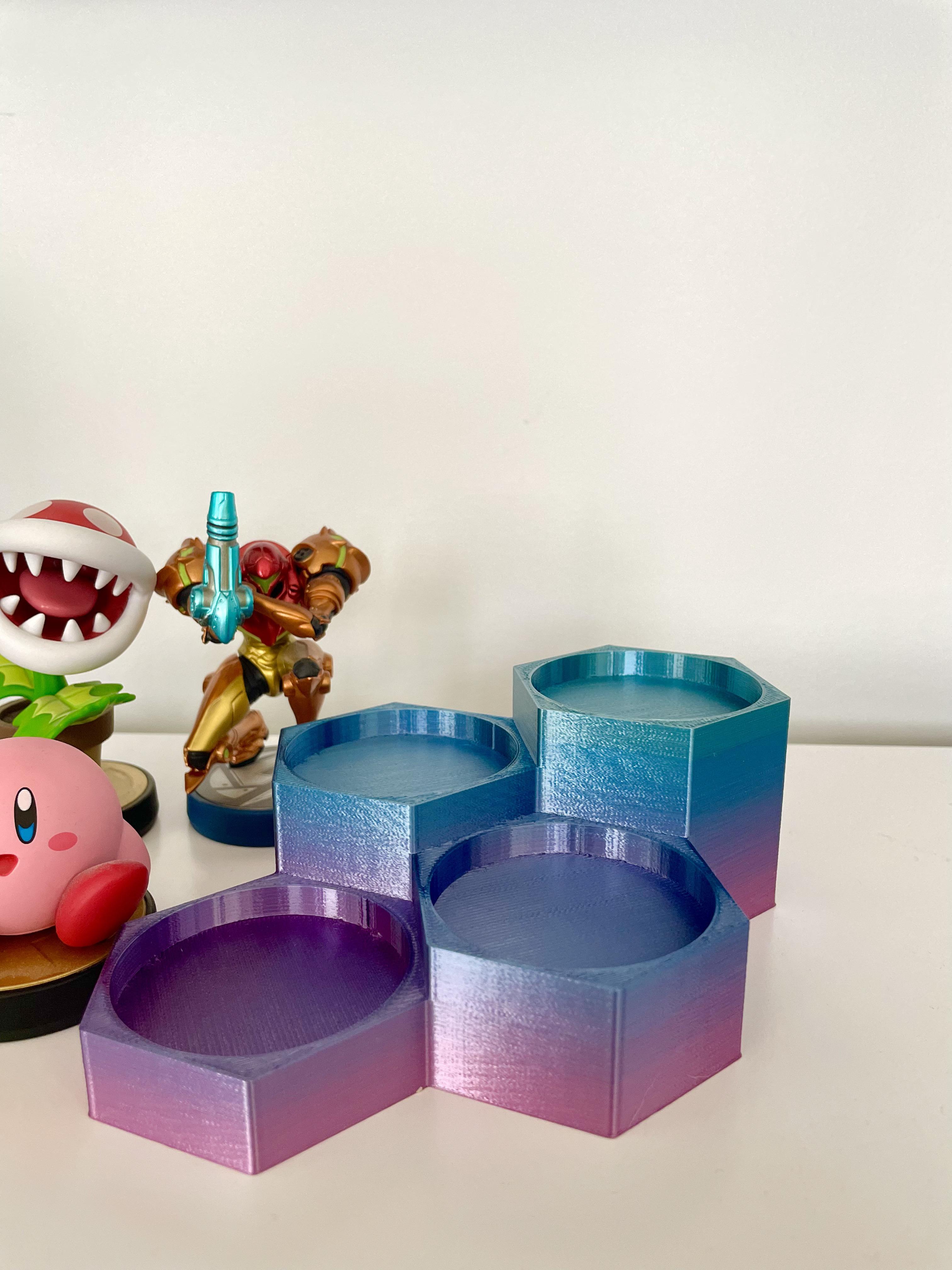 Amiibo Modular Display Base 3d model