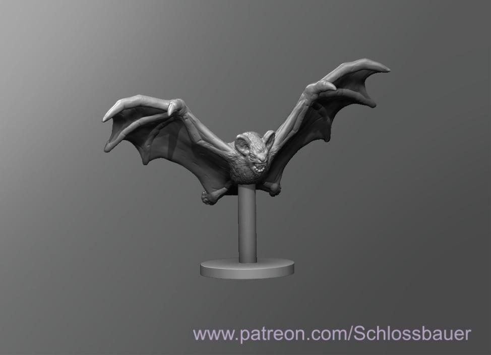 Bat 3d model