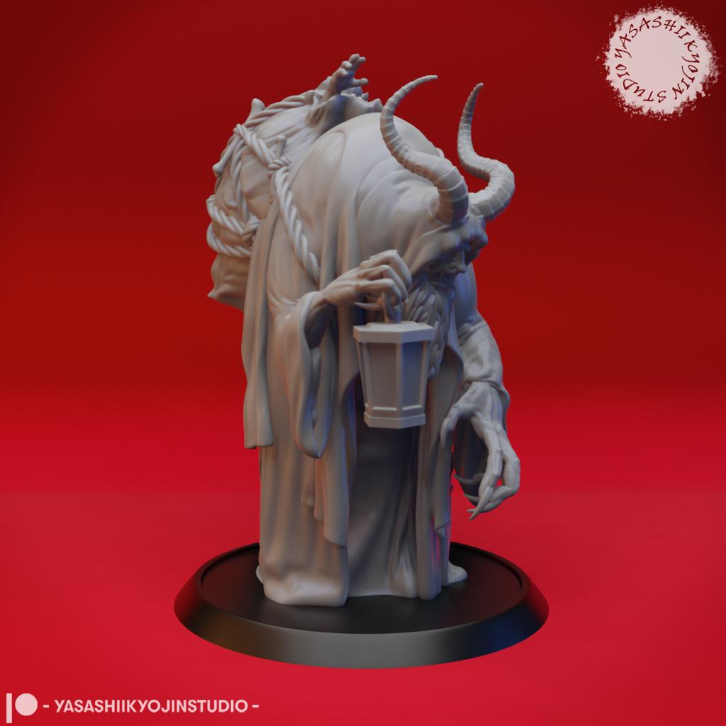 Krampus - Tabletop Miniature (Pre-Supported) 3d model