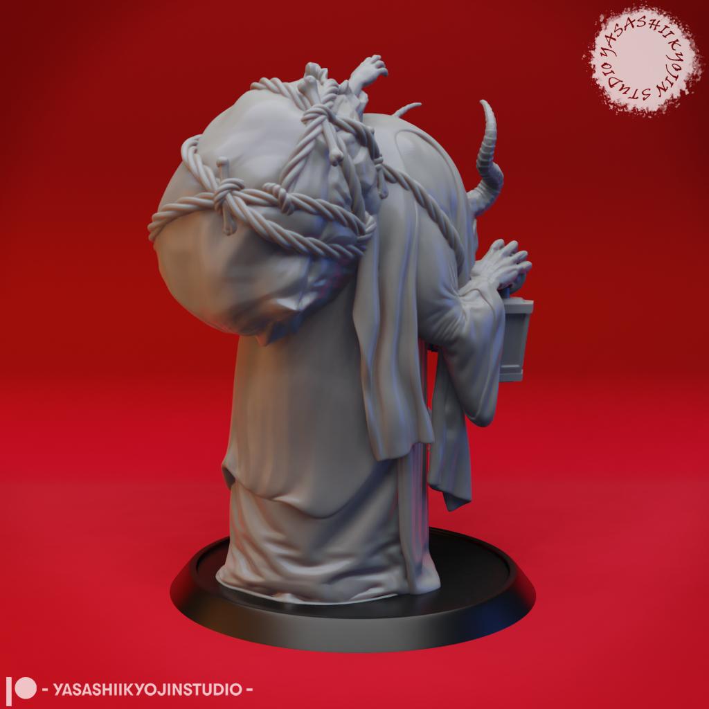 Krampus - Tabletop Miniature (Pre-Supported) 3d model