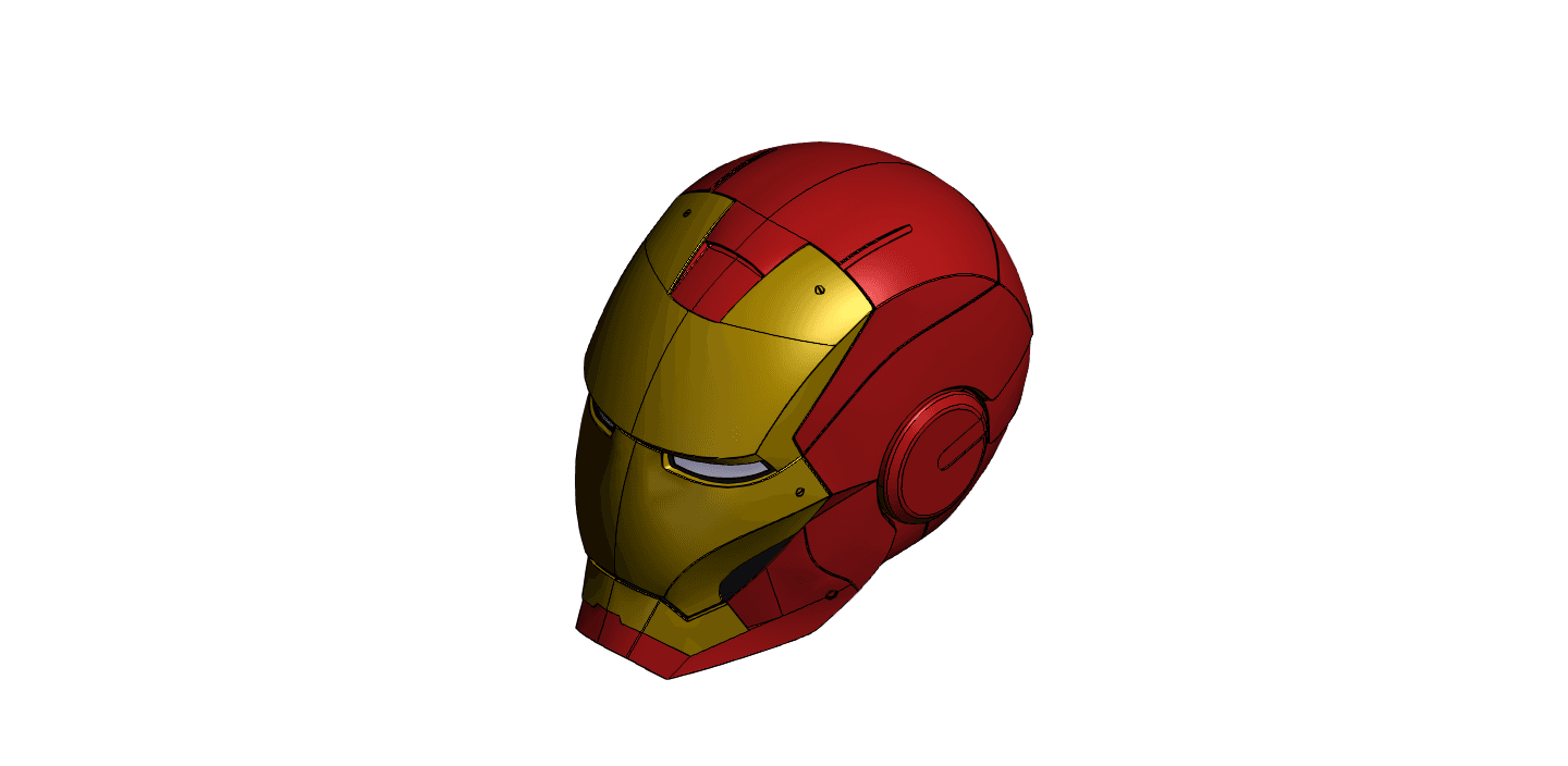 Iron Man Helmet 3d model