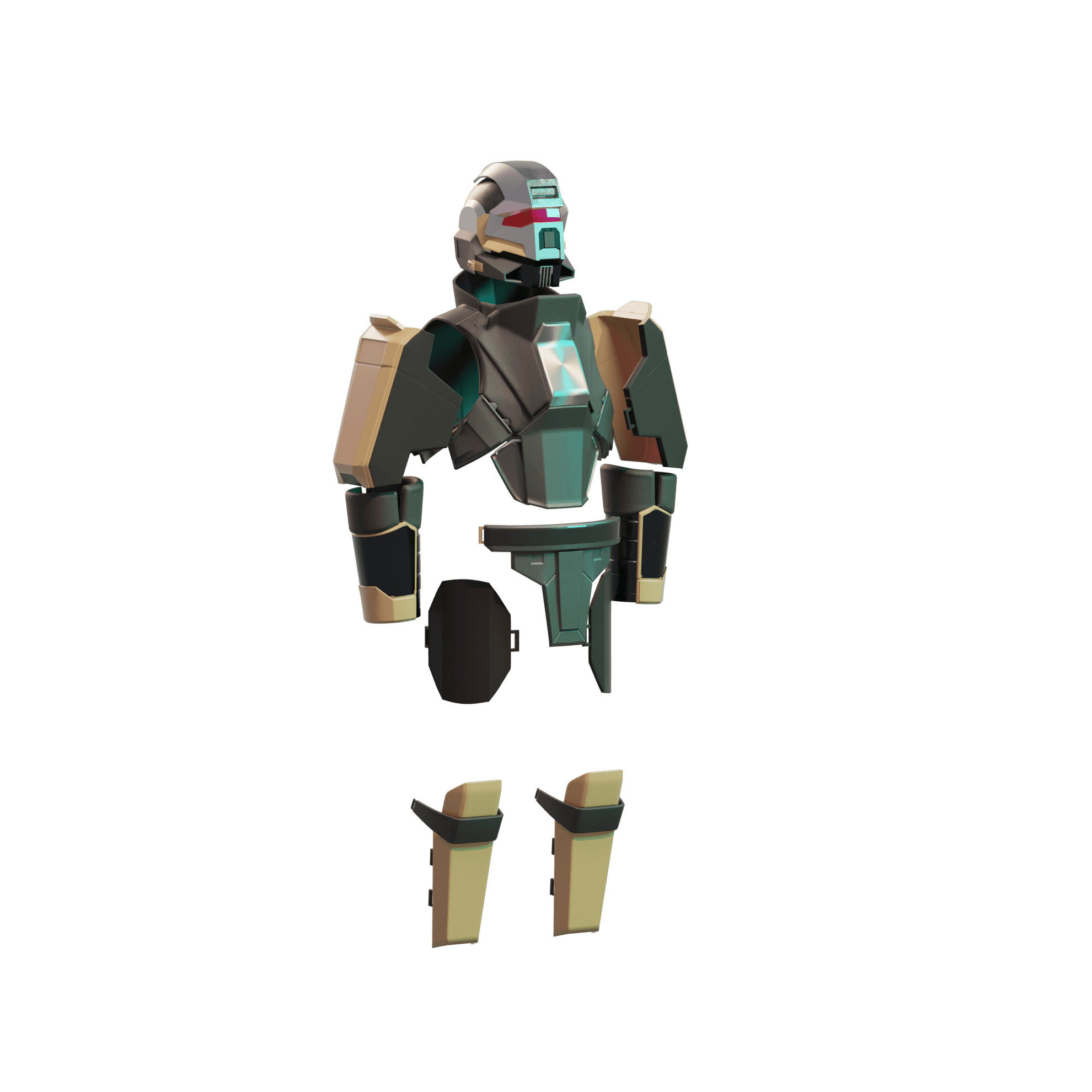 Helldivers 2 Dreadnaught Armor 3d model