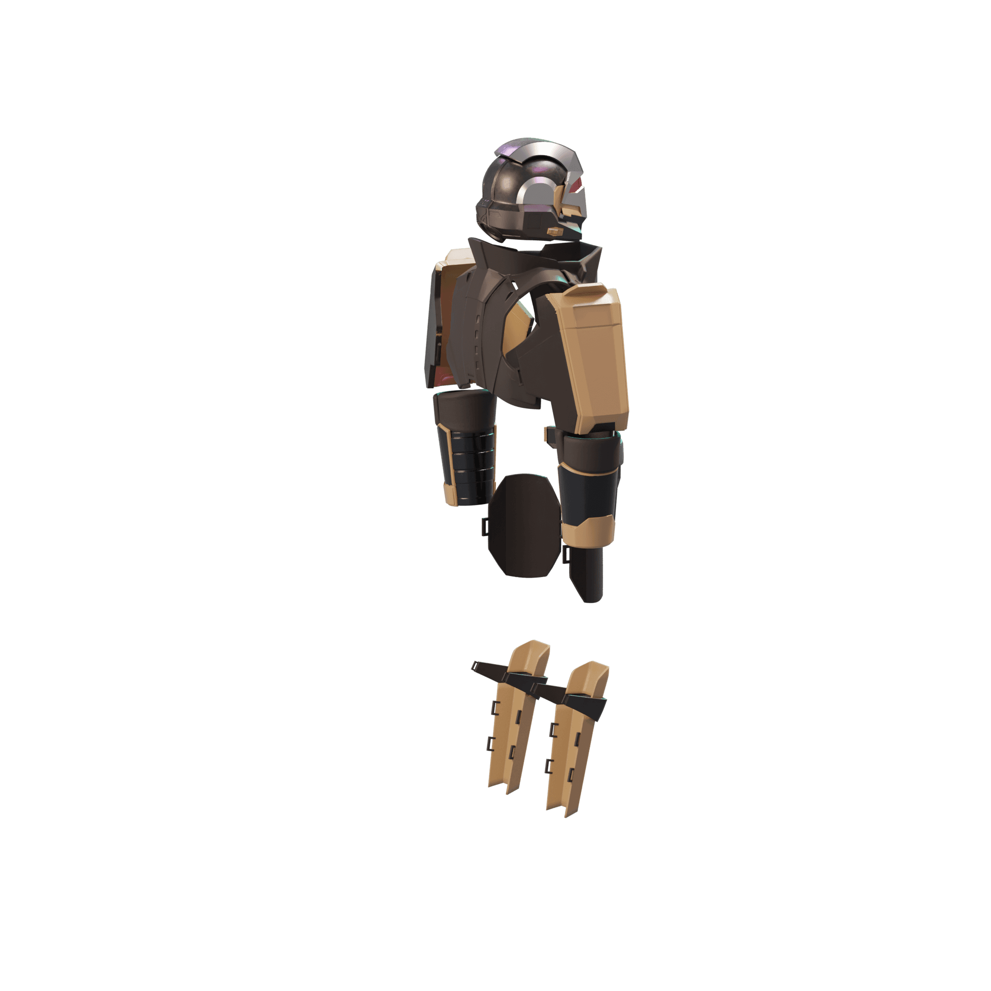 Helldivers 2 Dreadnaught Armor 3d model