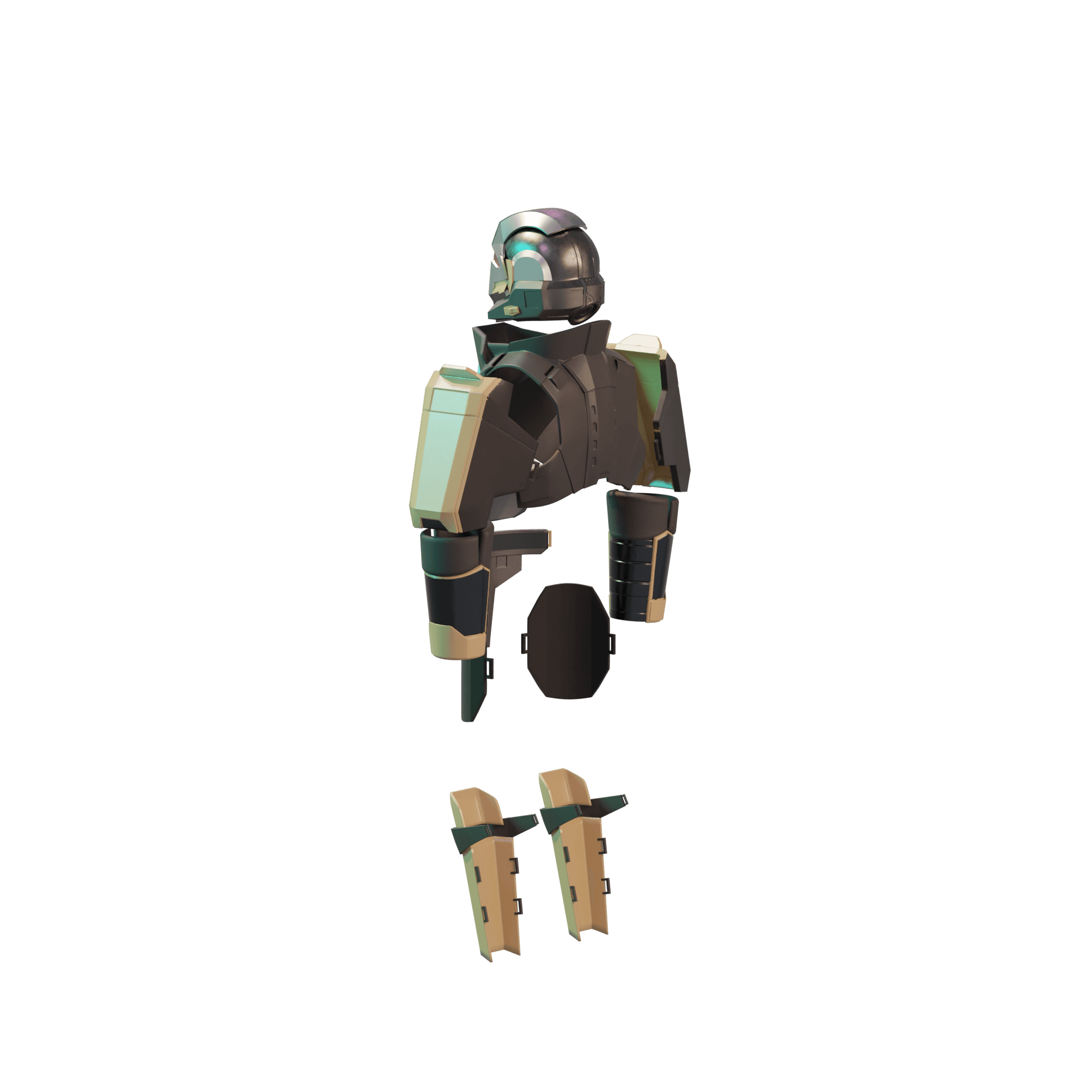 Helldivers 2 Dreadnaught Armor 3d model