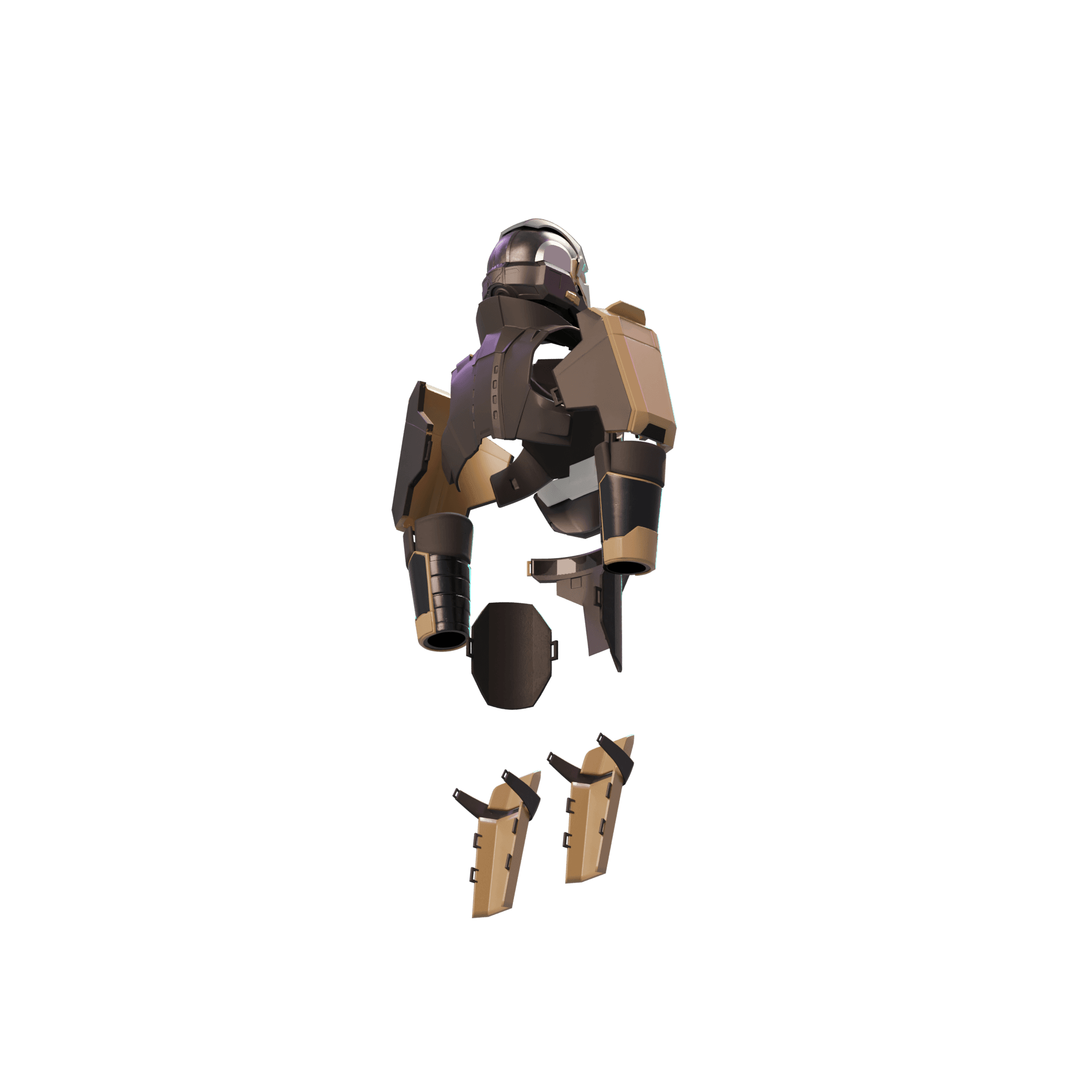 Helldivers 2 Dreadnaught Armor 3d model