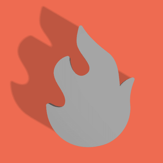 Fire 3d model