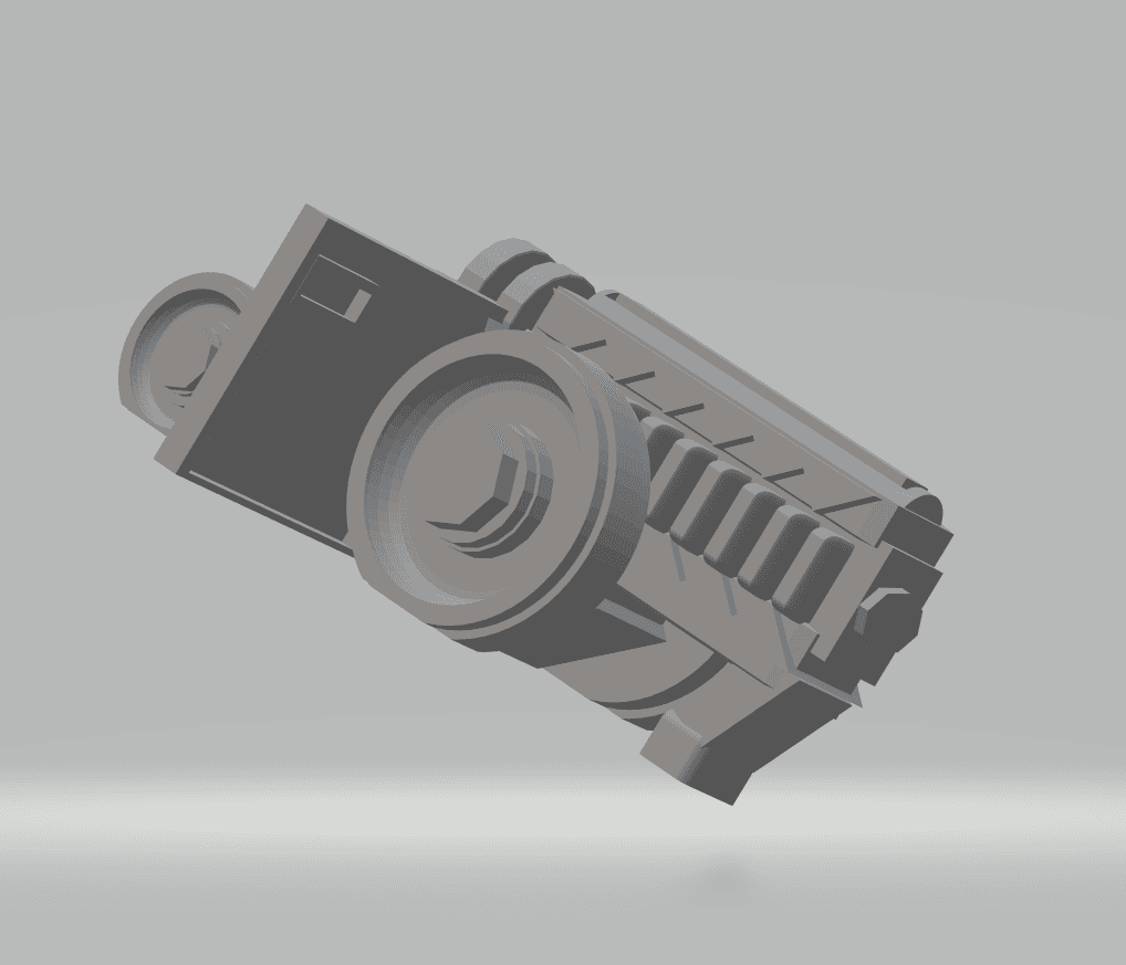 FHW: Worker Bots accelerator Cannon V1.2 a 3d model