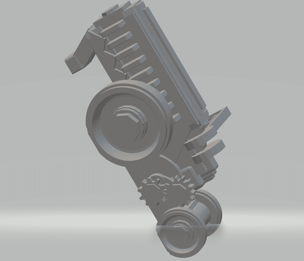 FHW: Worker Bots accelerator Cannon V1.2 a 3d model