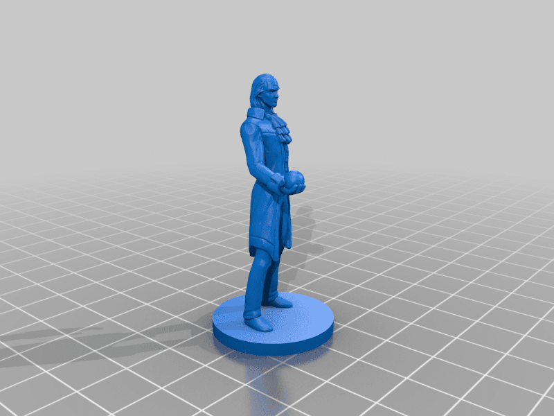 Medieval Tall Man 3d model