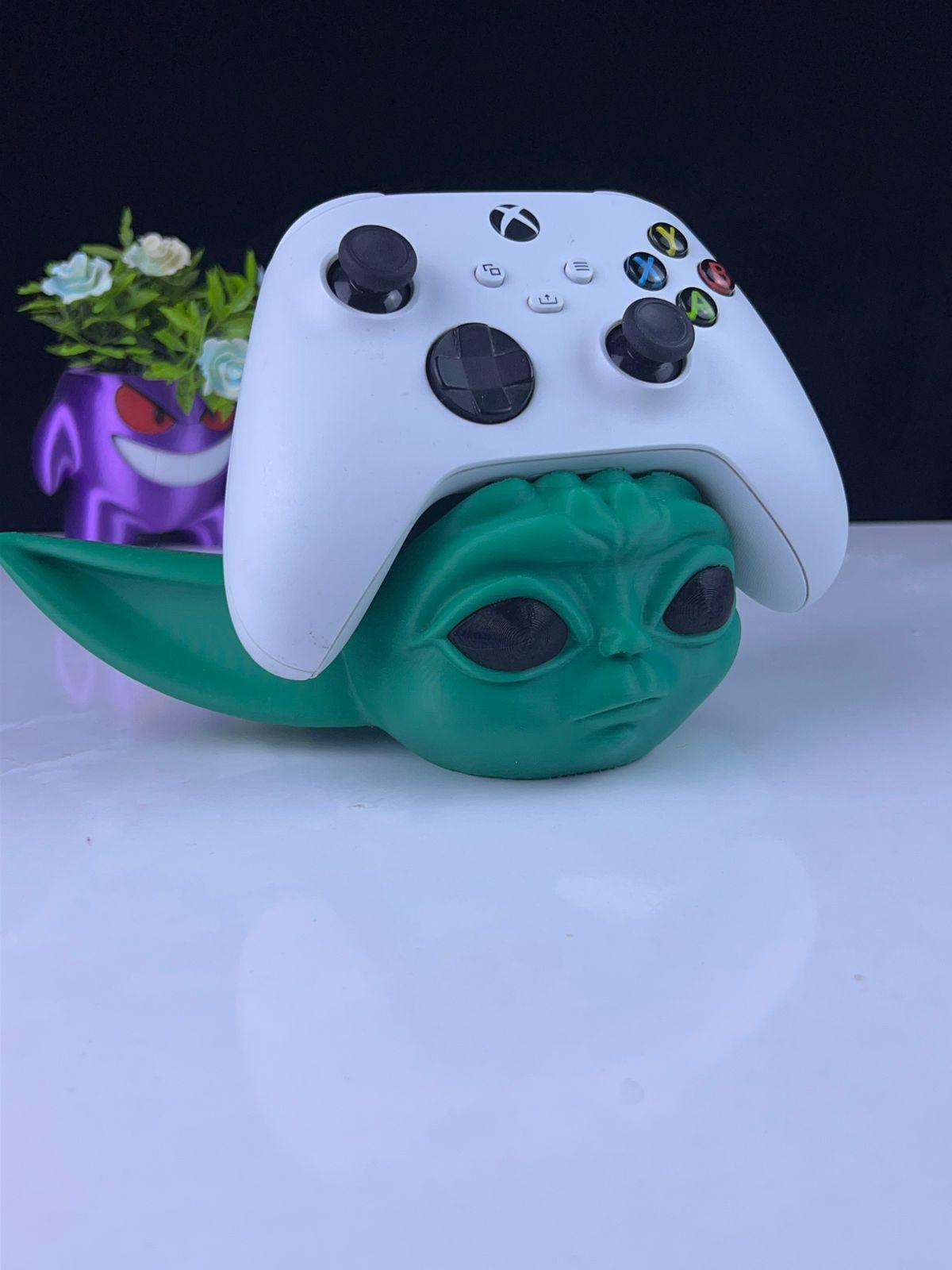 Baby Yoda Controller Holder 3d model