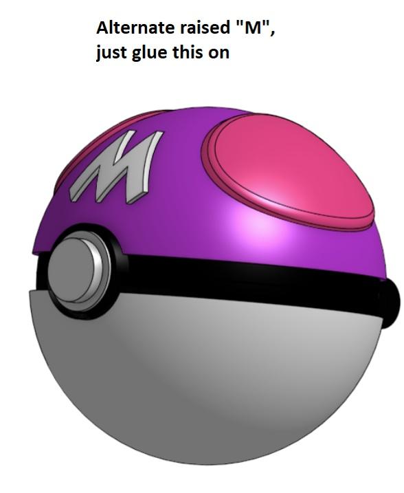 Masterball - Alternate Masterball - 3d model