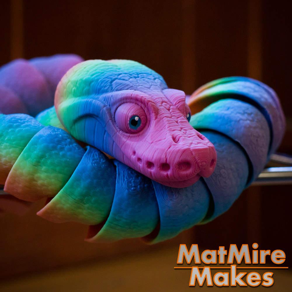 Ball Python Snake- Articulated Figure 3d model