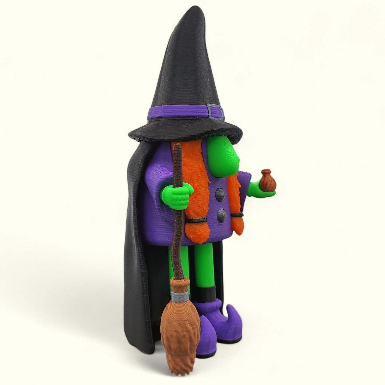 Gnome Witch - Gnomish Potion Witch Multi Part #throwback 3d model