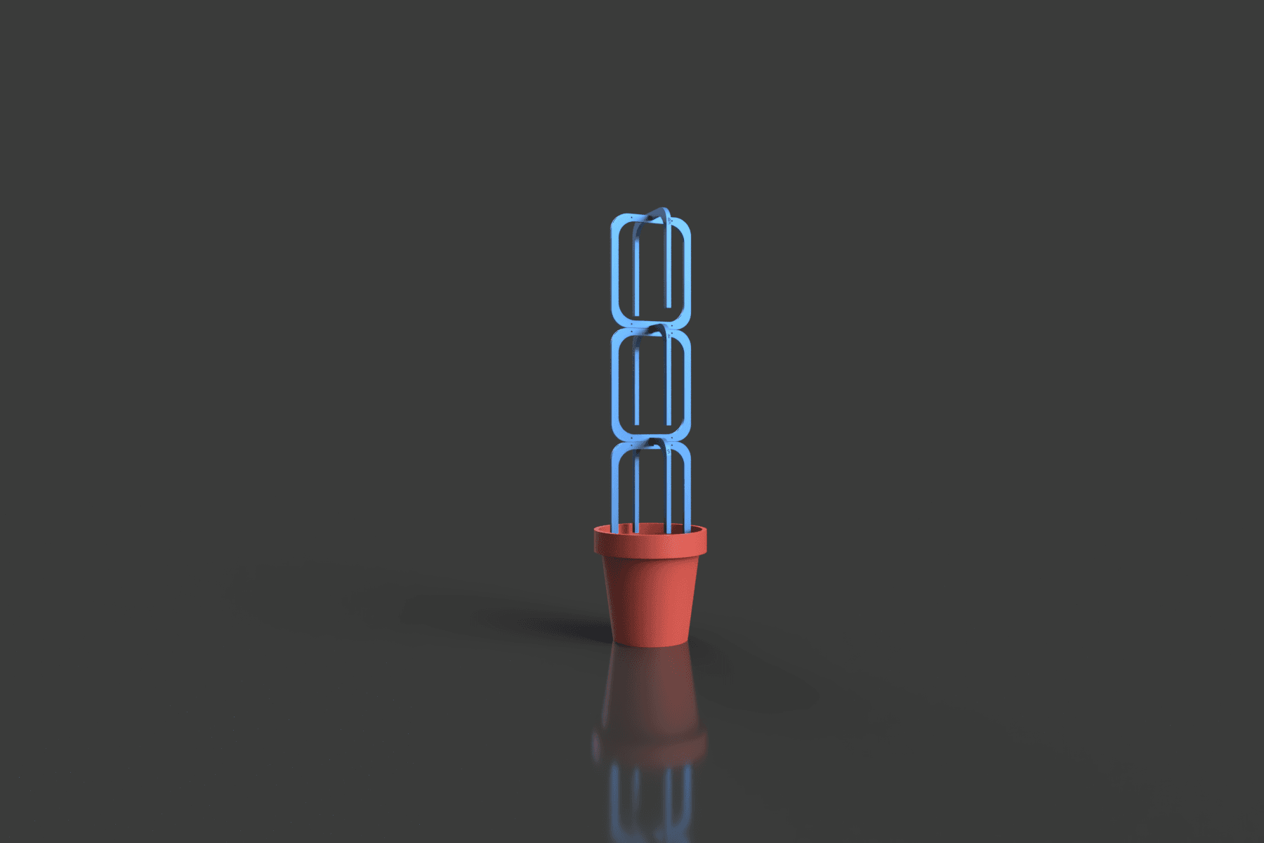 Modular Plant support  3d model