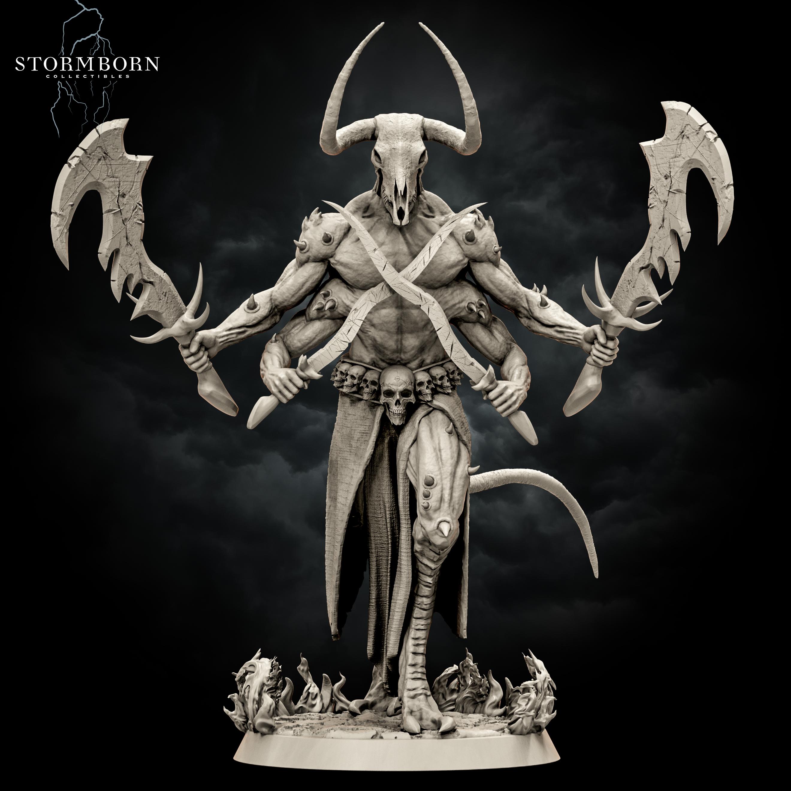 (32mm) Moloch, The Soulless 3d model