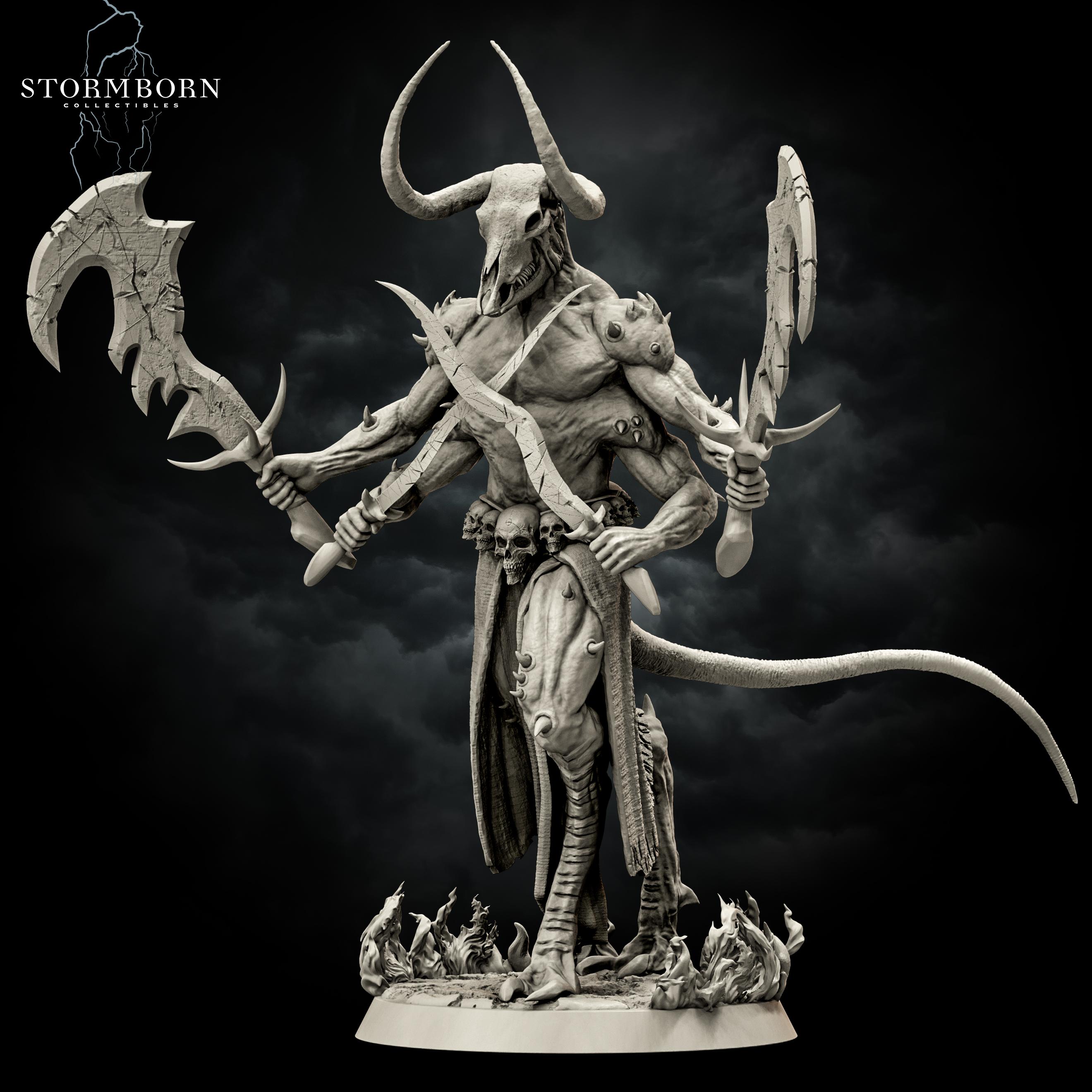 (32mm) Moloch, The Soulless 3d model