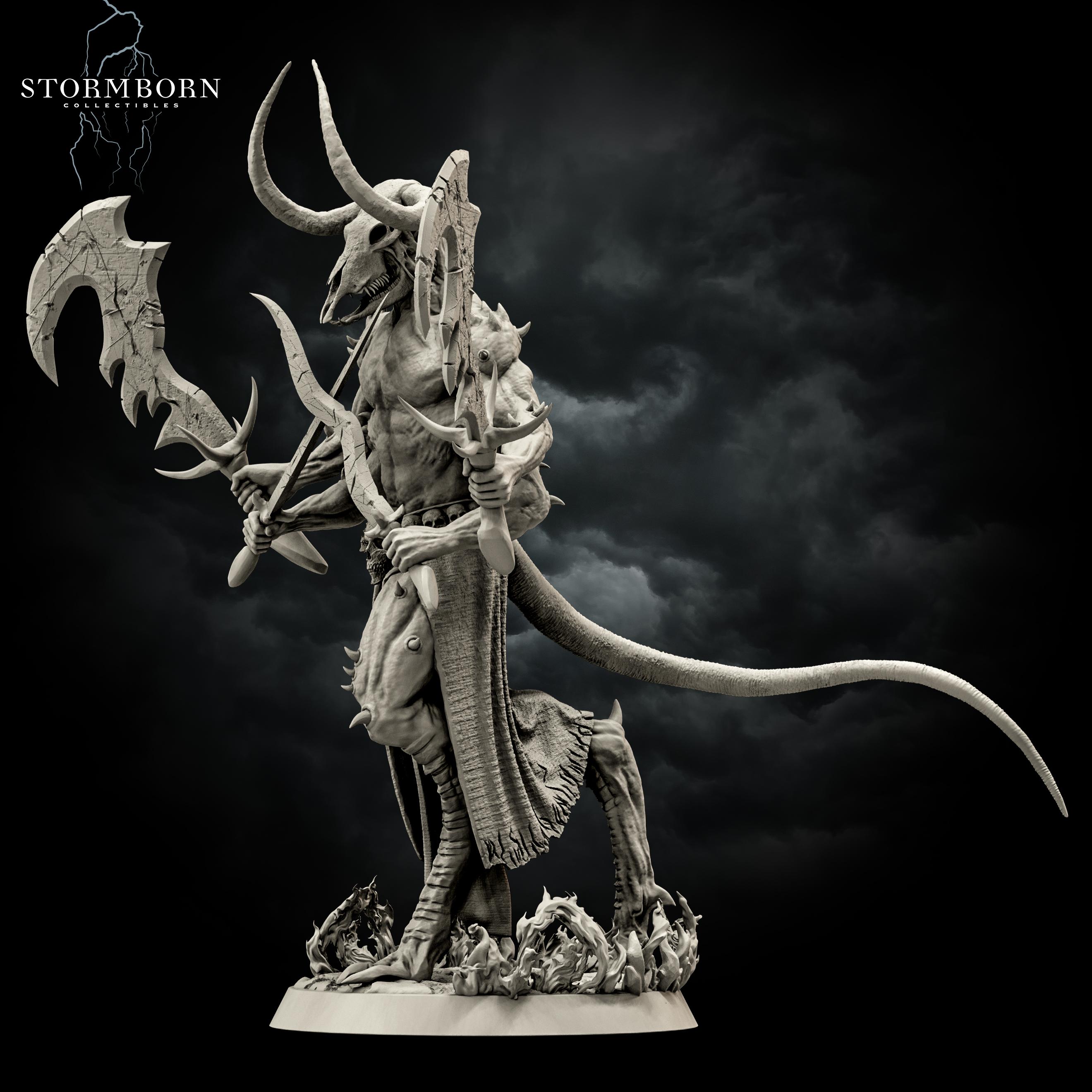 (32mm) Moloch, The Soulless 3d model