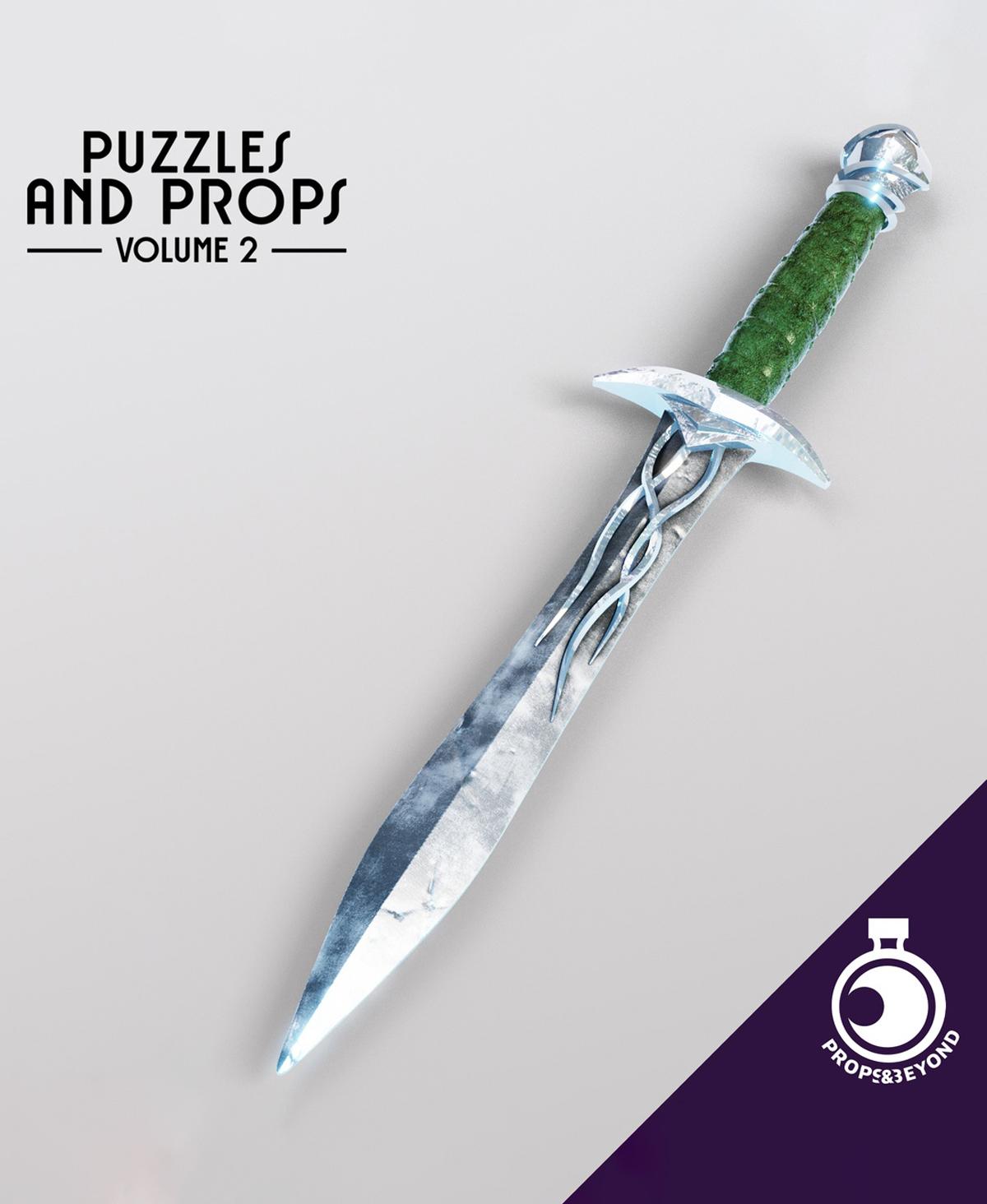 Elven Dagger 3d model