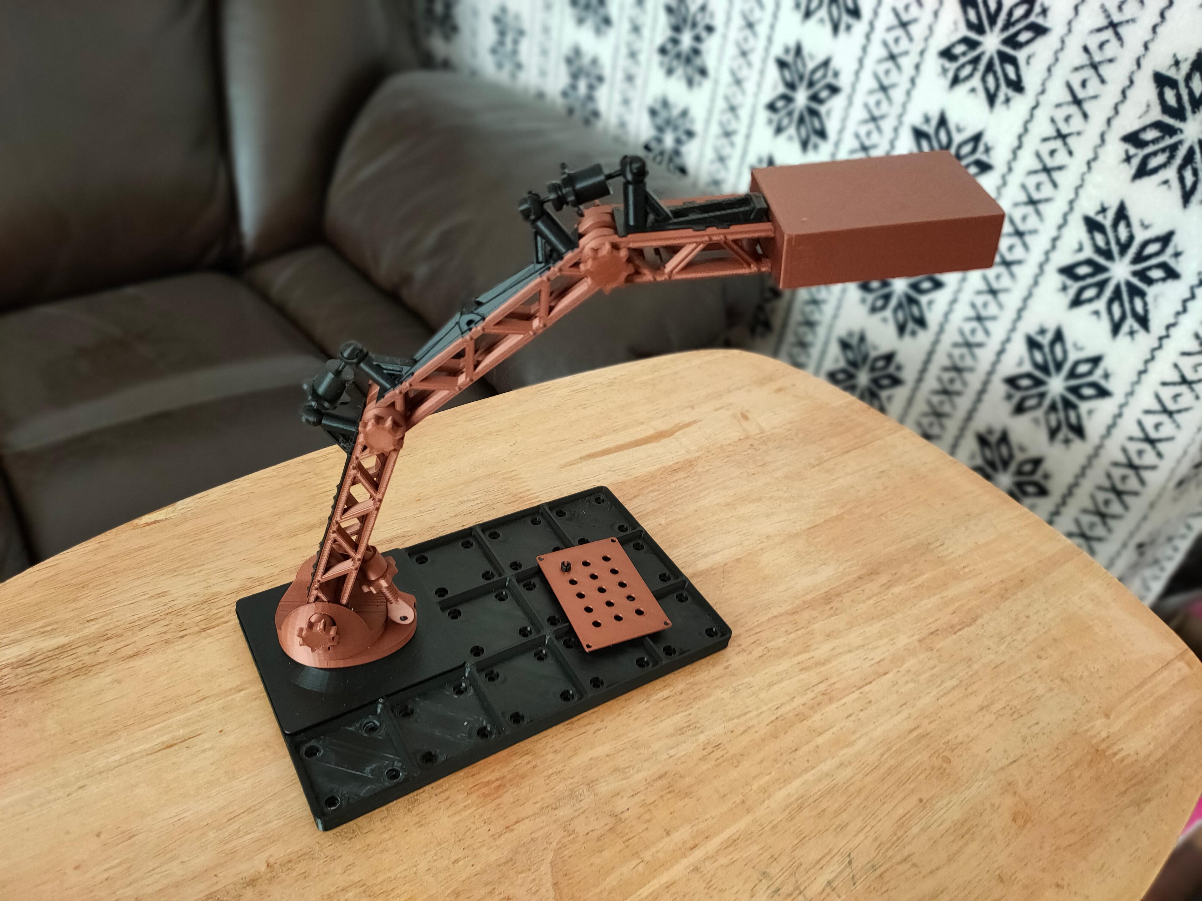 Adjustable Arm Light 3d model