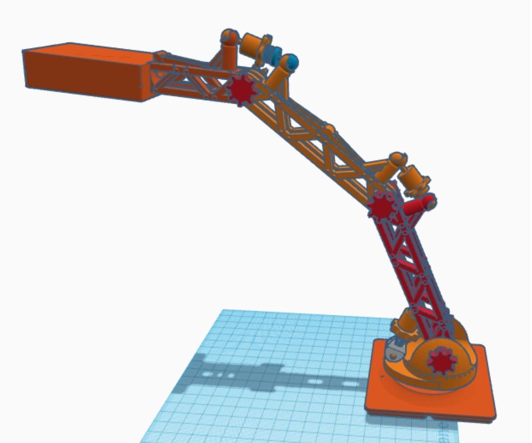 Adjustable Arm Light 3d model