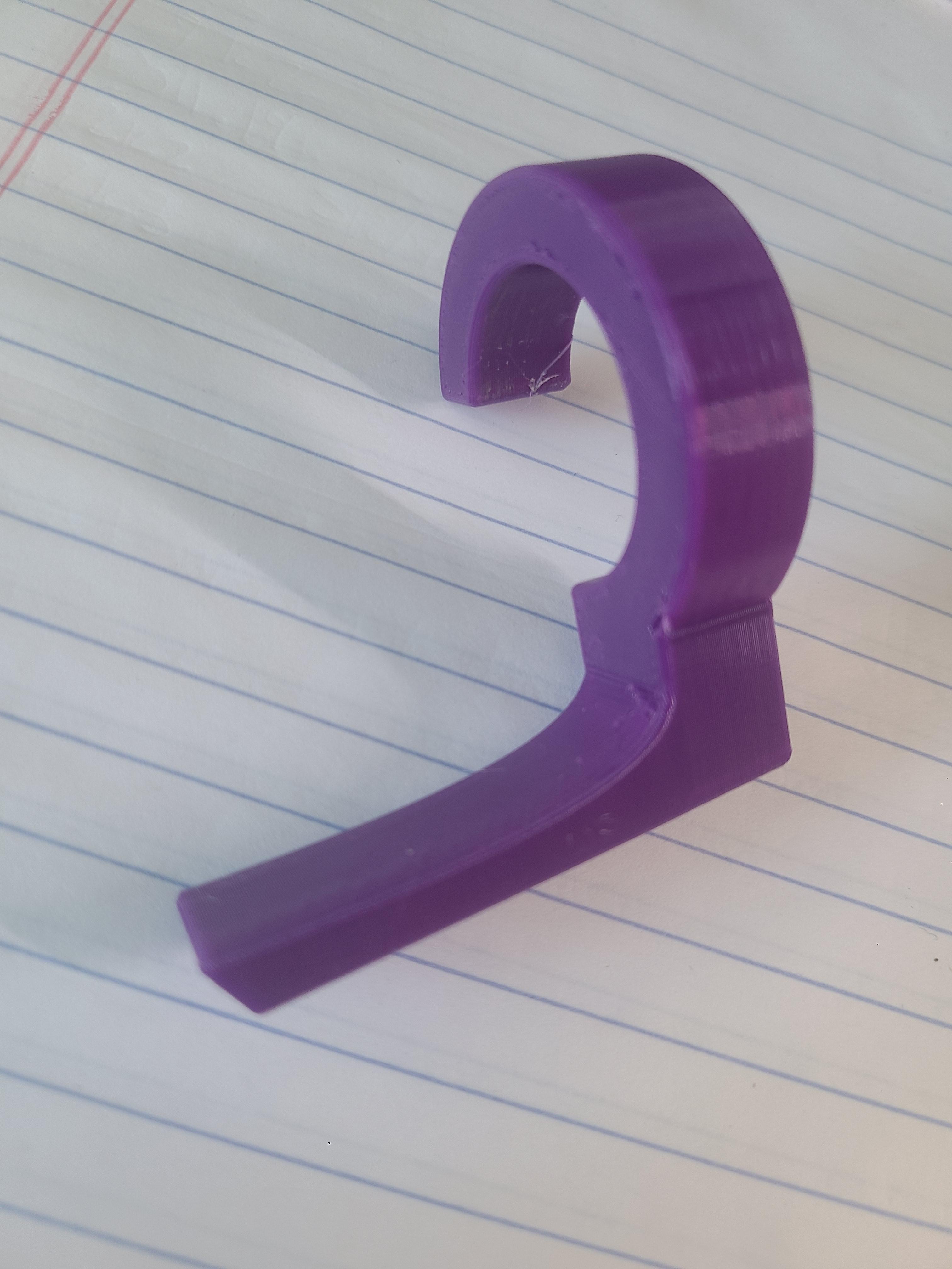 Closet Backpack Hook.stl 3d model