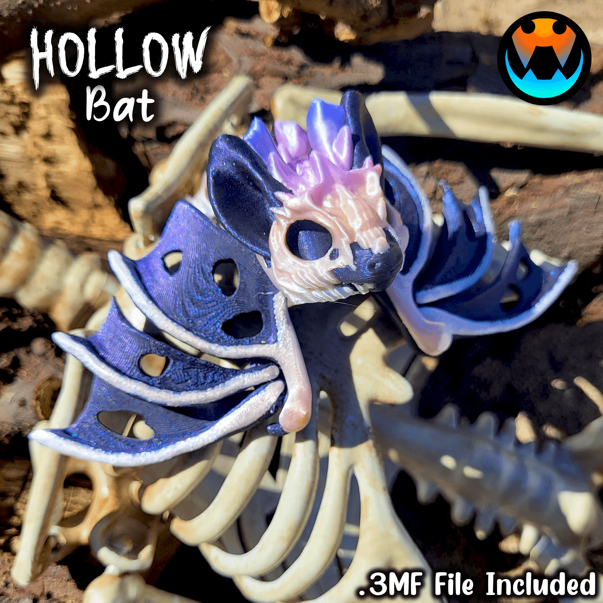 Tiny Hollow Bat 3d model