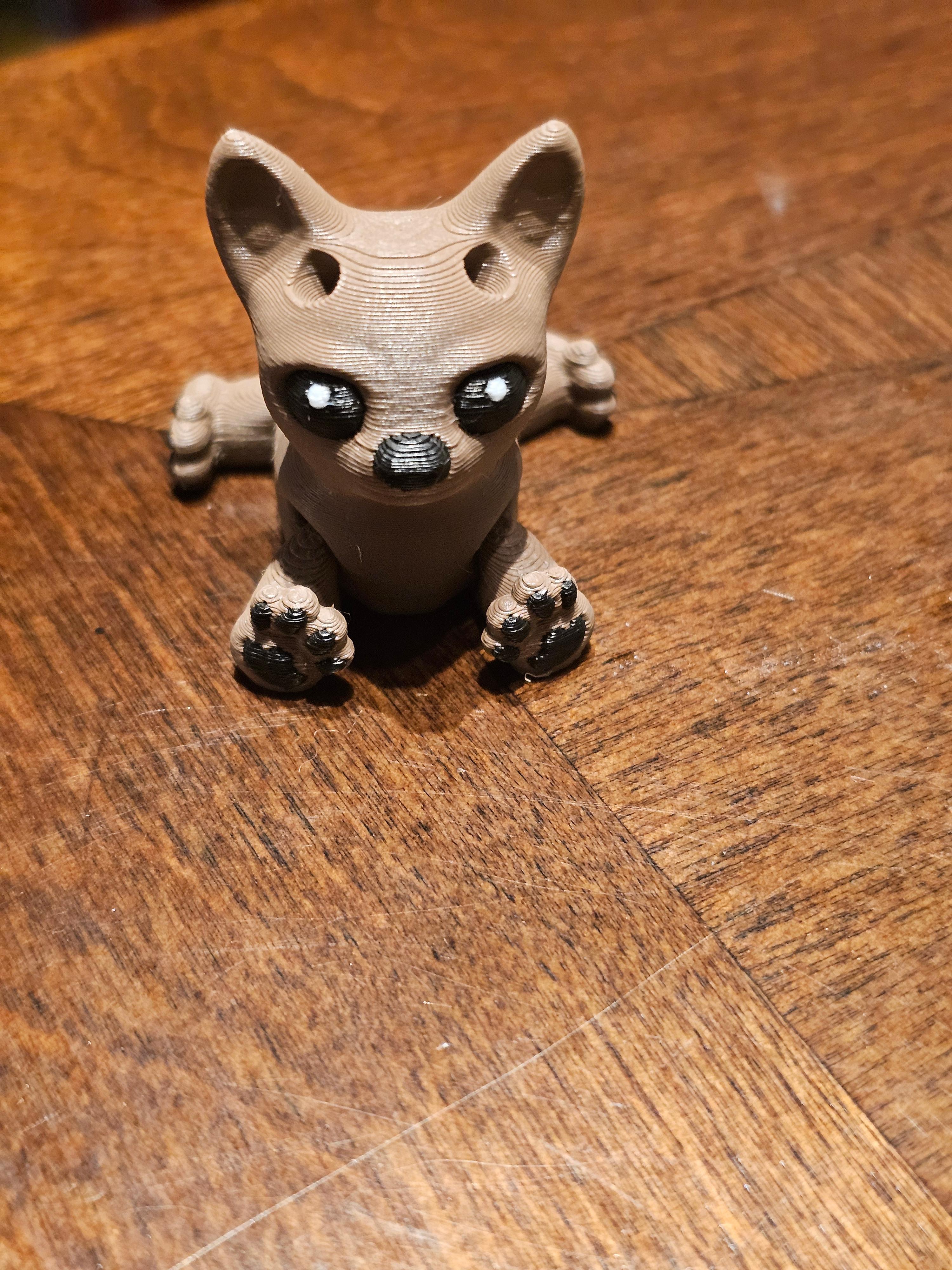 Chihuahua Keychain Fidget 3d model