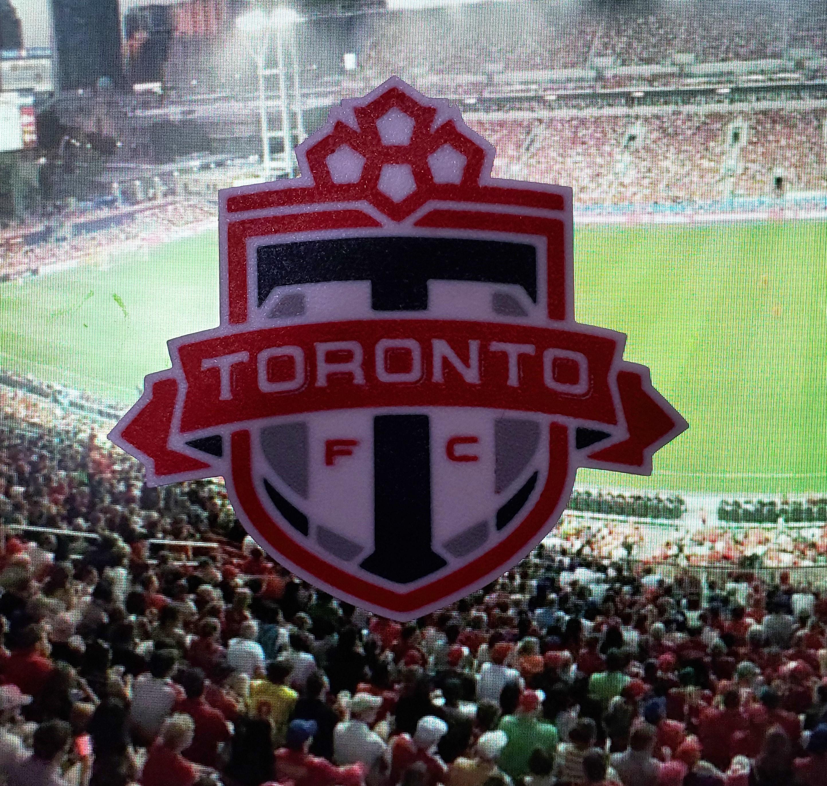 AMS / MMU Toronto FC coaster or plaque 3d model