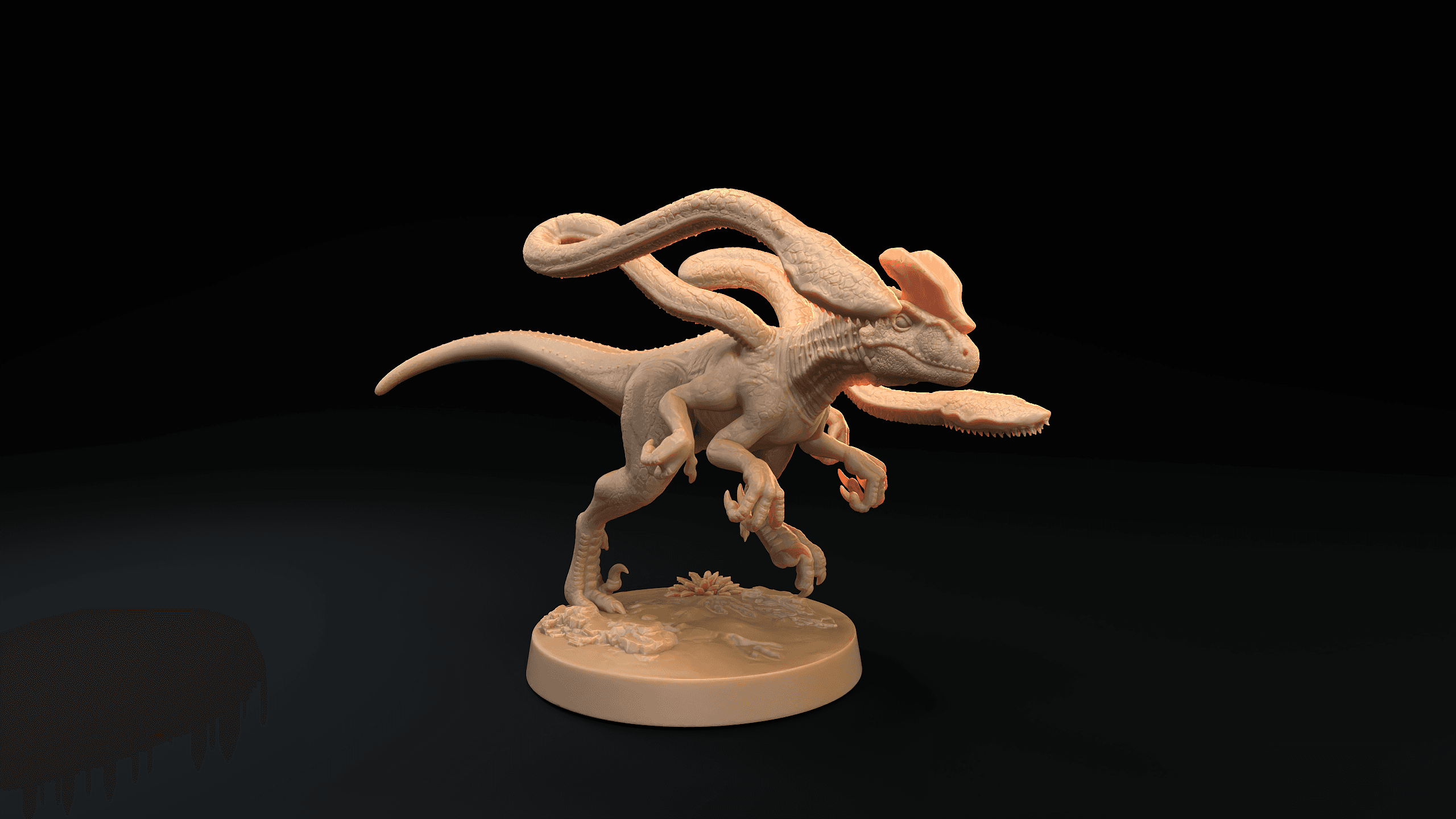 Displaceraptor 3d model