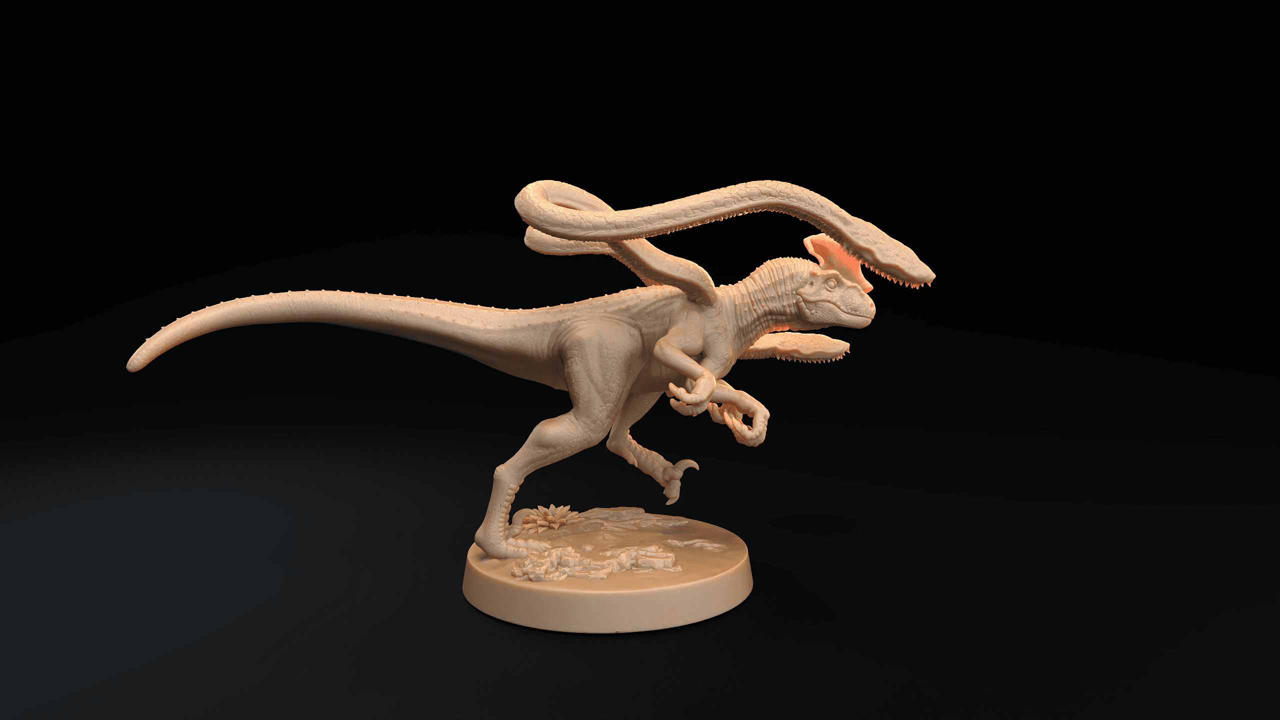 Displaceraptor 3d model