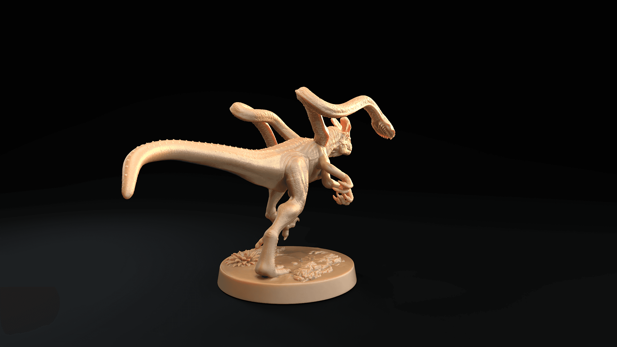 Displaceraptor 3d model