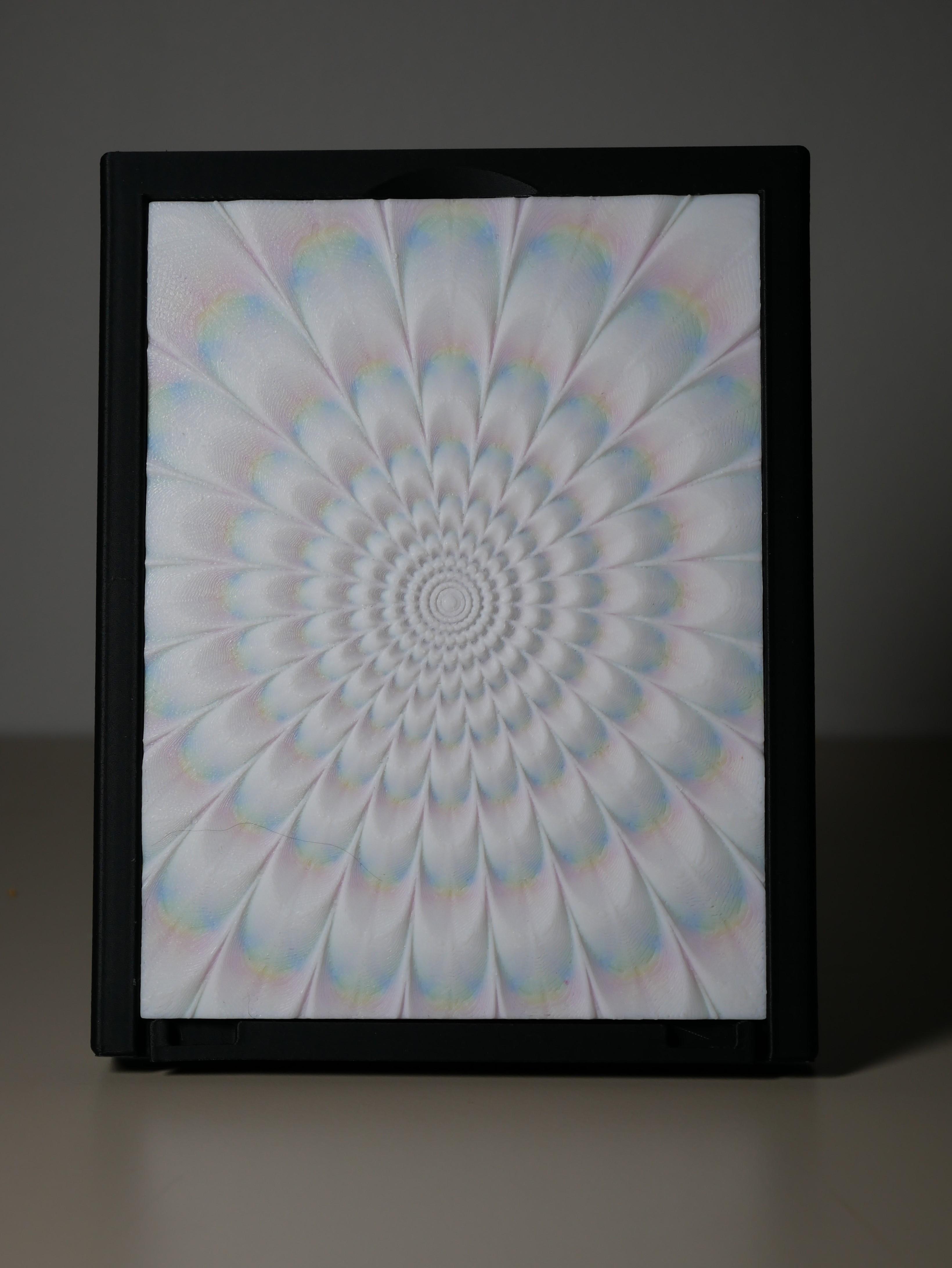 Trippy Colour Lithophane 3d model