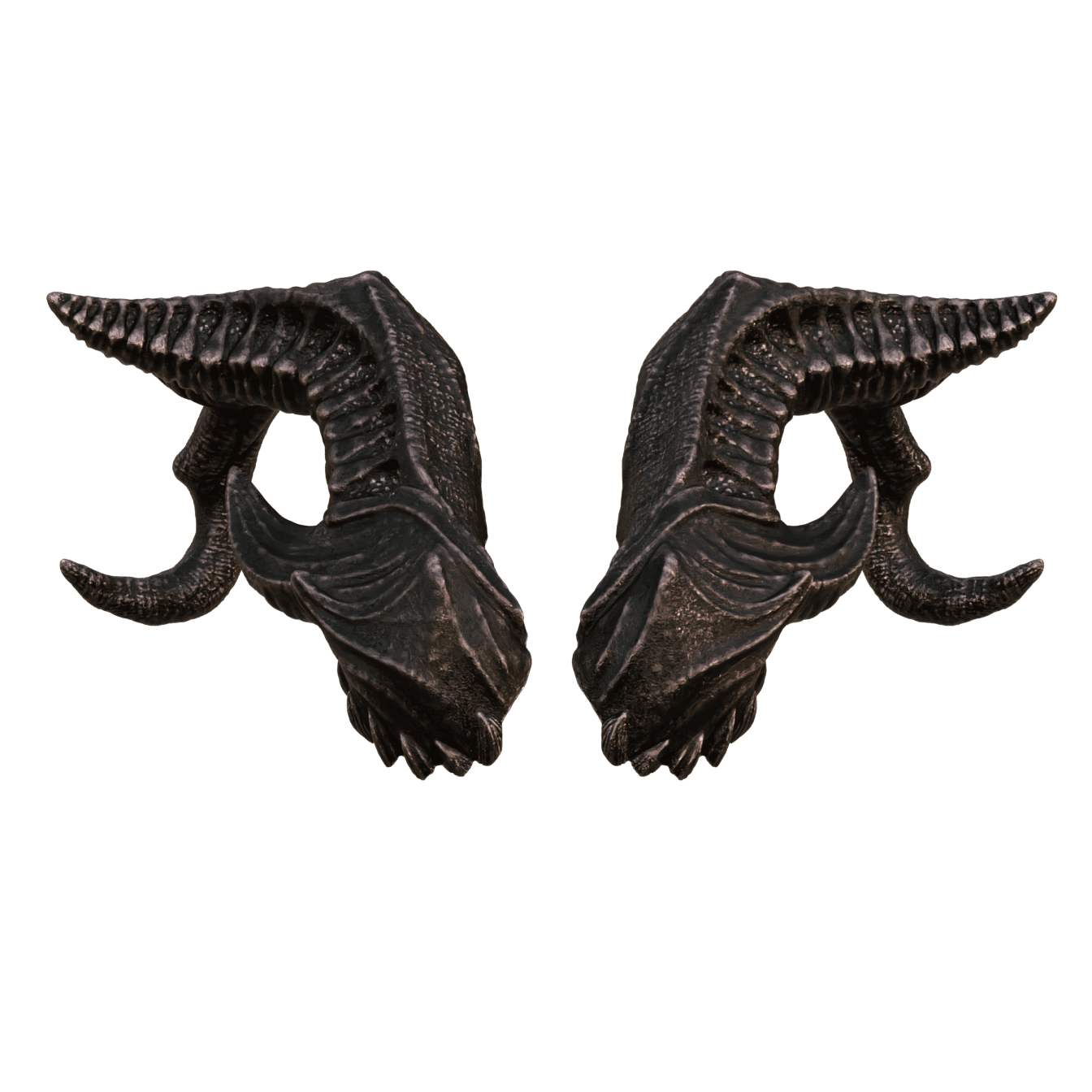 FANTASY FAERUN HORNS SET BALDURS GATE 3 3d model