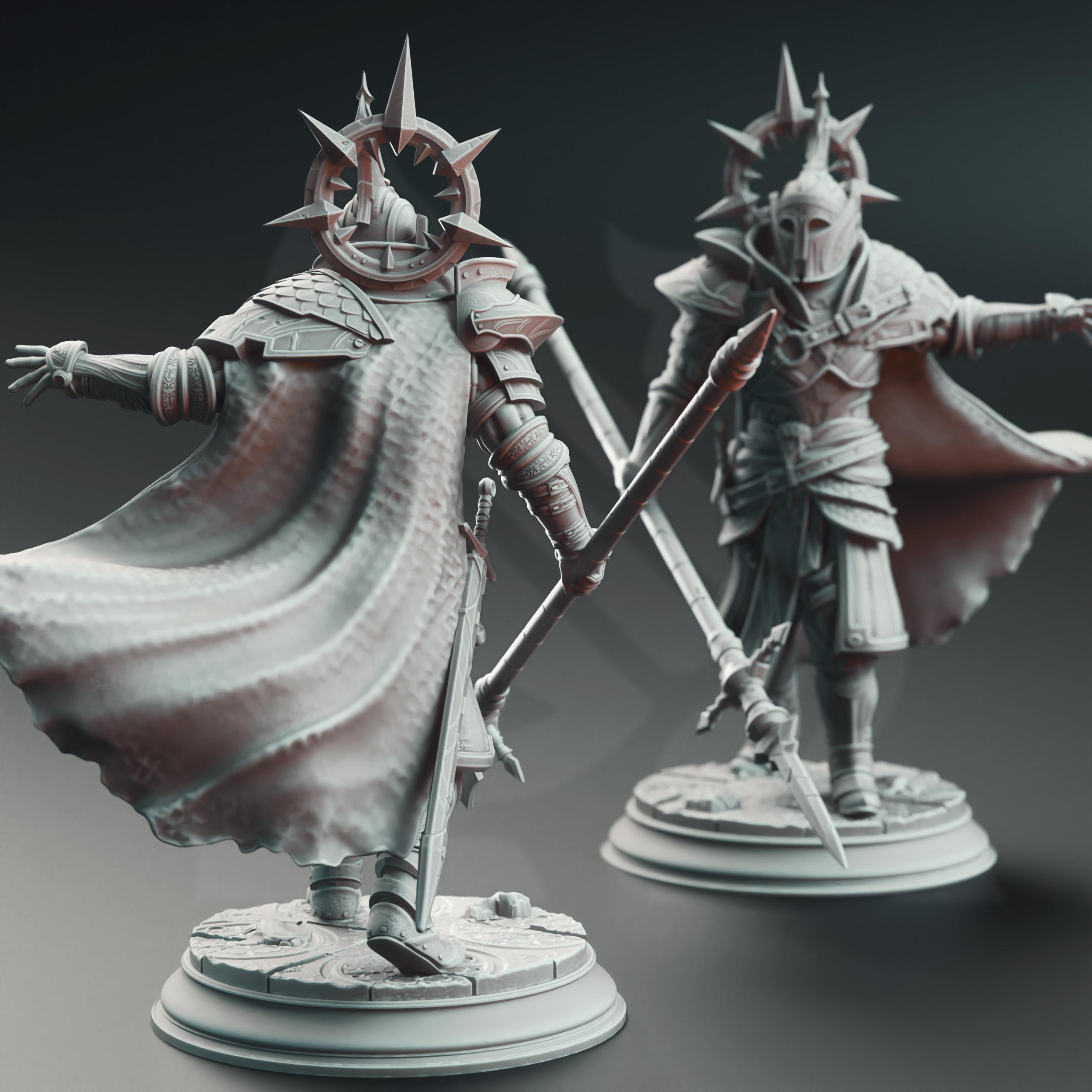 Bodyguard Knight - Roland the Dutiful 3d model