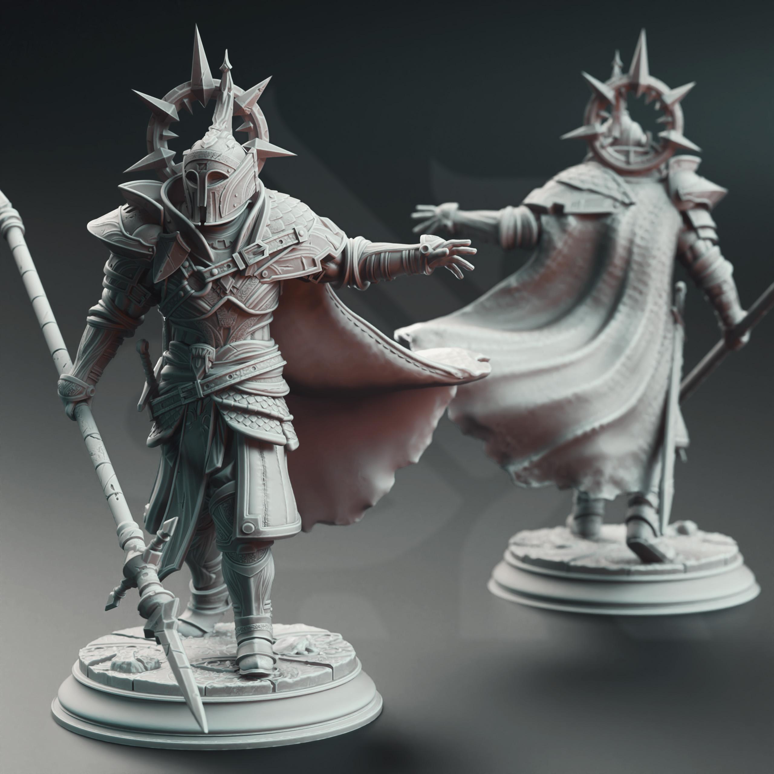 Bodyguard Knight - Roland the Dutiful 3d model