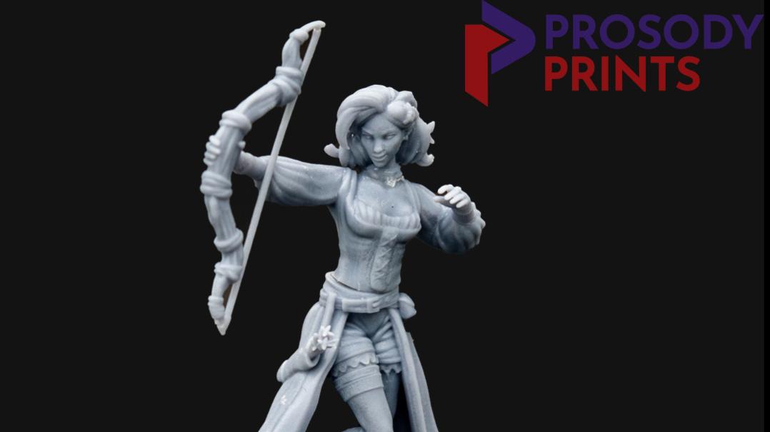 Evelyn Thornehart - 75mm 3d model