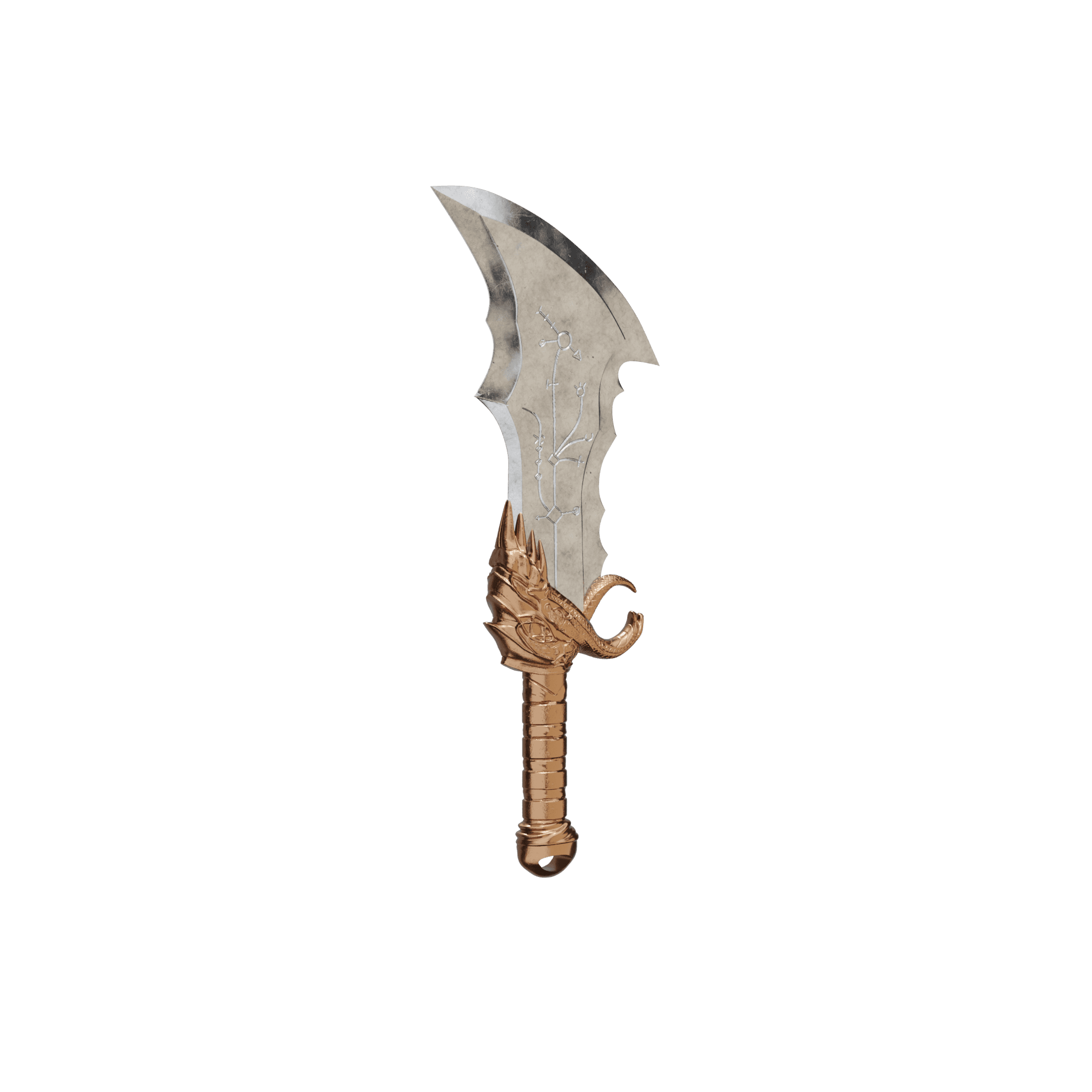 God of War Blades of Chaos 3d model